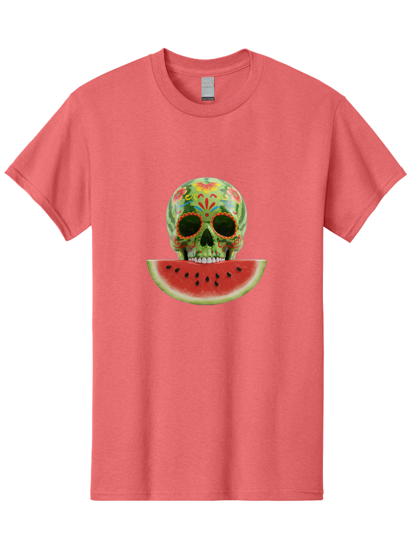 Sugar-Skull-Watermelon Men'S Graphic Tee, 100% Cotton, Comfortable Casual Summer Wear, Machine Washable, Vintage Camera, Old Camera, Antique Camera, Black Camera, Classic Photography, Photography Equipment, Nostalgic Device, Film Camera, Bal438 14