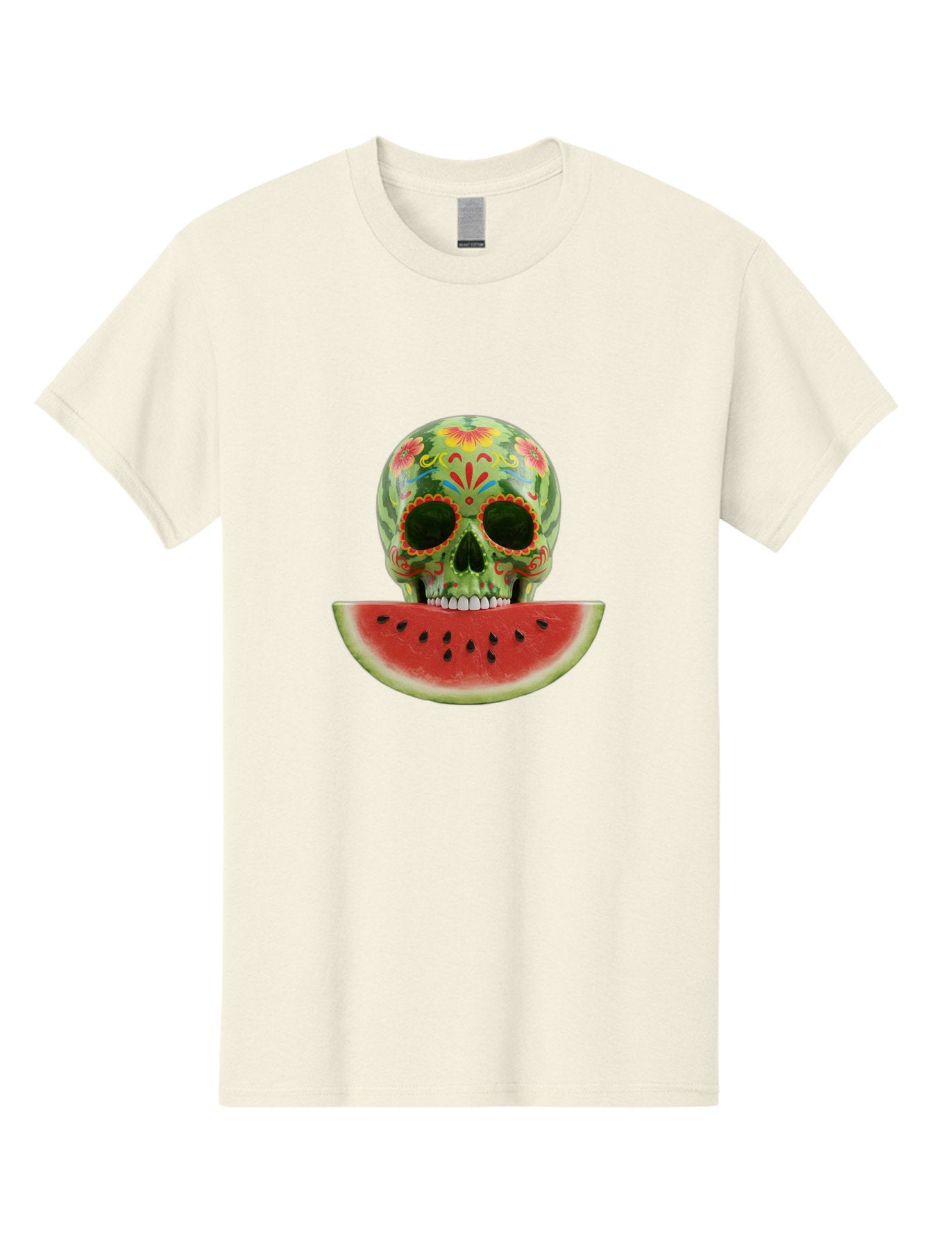Sugar-Skull-Watermelon Men'S Graphic Tee, 100% Cotton, Comfortable Casual Summer Wear, Machine Washable, Vintage Camera, Old Camera, Antique Camera, Black Camera, Classic Photography, Photography Equipment, Nostalgic Device, Film Camera, Bal438 6