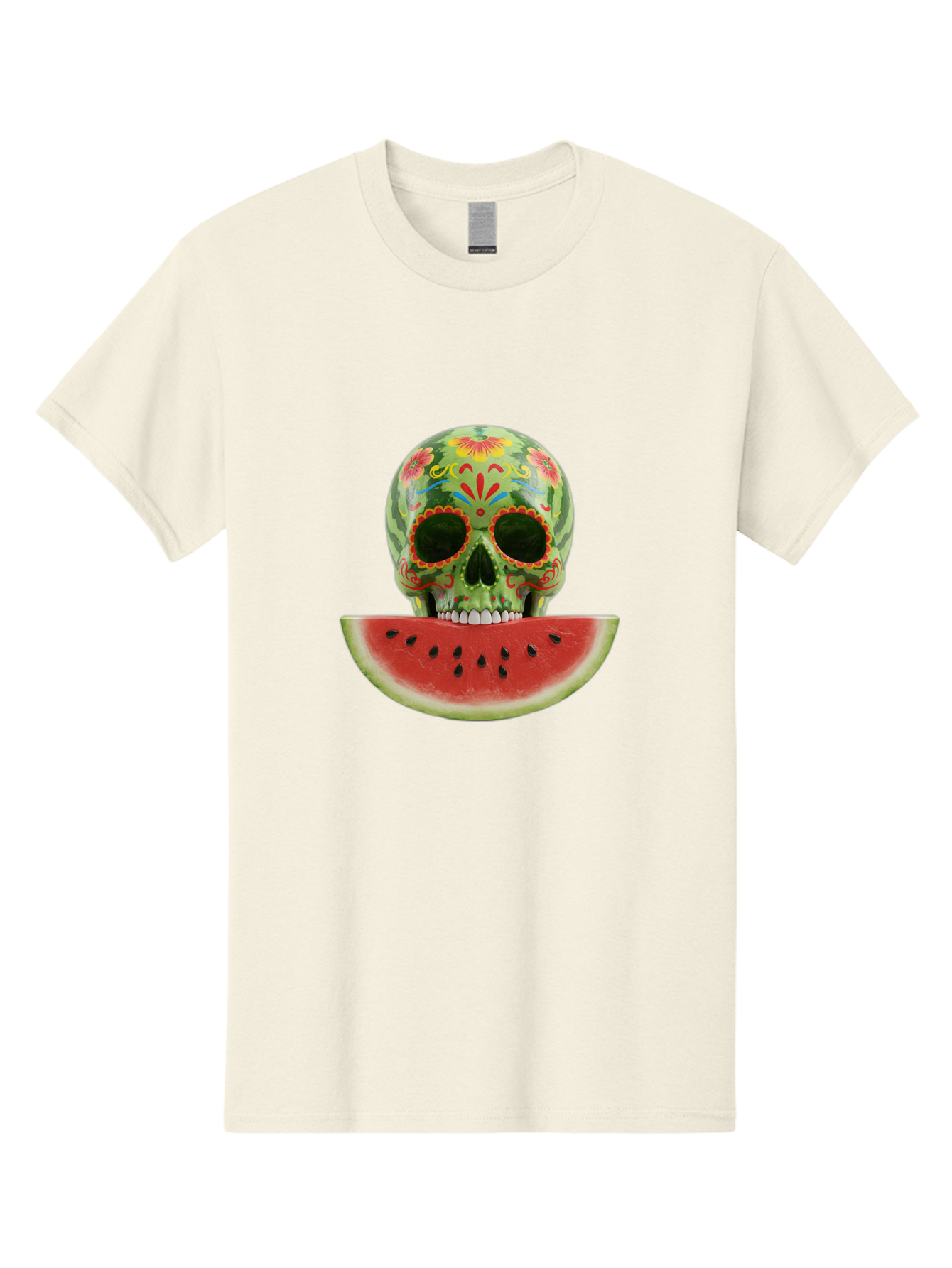 Sugar-Skull-Watermelon Men'S Graphic Tee, 100% Cotton, Comfortable Casual Summer Wear, Machine Washable, Vintage Camera, Old Camera, Antique Camera, Black Camera, Classic Photography, Photography Equipment, Nostalgic Device, Film Camera, Bal438 7