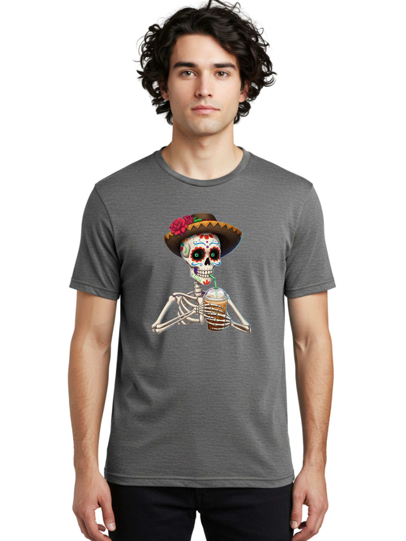 Sugar-Skull Men'S Graphic Tee, 100% Cotton, Comfortable Casual Summer Wear, Machine Washable, Vintage Camera, Old Camera, Antique Camera, Black Camera, Classic Photography, Photography Equipment, Nostalgic Device, Film Camera, Camera Art Bal439 20