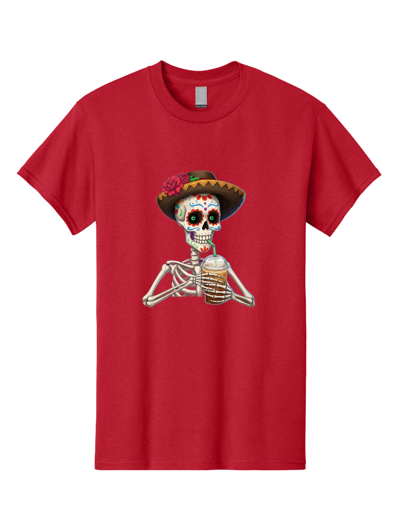 Sugar-Skull Men'S Graphic Tee, 100% Cotton, Comfortable Casual Summer Wear, Machine Washable, Vintage Camera, Old Camera, Antique Camera, Black Camera, Classic Photography, Photography Equipment, Nostalgic Device, Film Camera, Camera Art Bal439