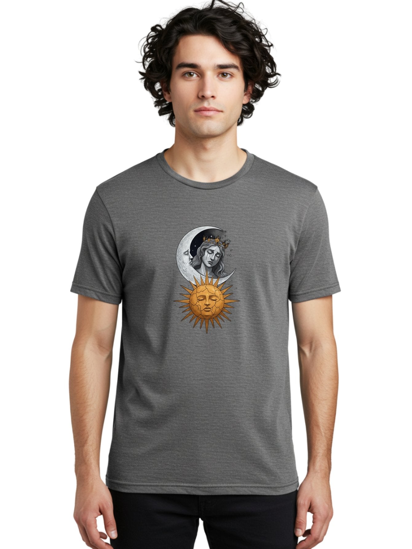 Sun-And-Moon-Goddess Men'S Graphic Tee, 100% Cotton, Comfortable Casual Summer Wear, Machine Washable, Vintage Camera, Old Camera, Antique Camera, Black Camera, Classic Photography, Photography Equipment, Nostalgic Device, Film Camera, Bal440 21