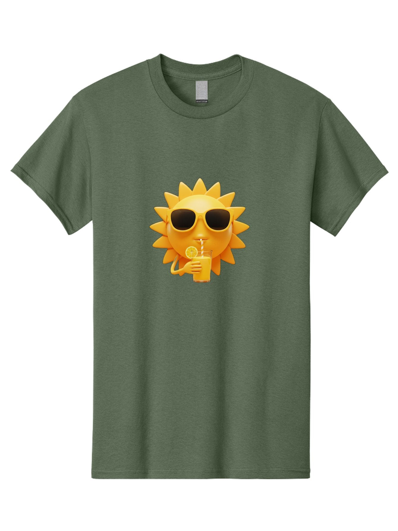 Sun-Drinking-Juice Men'S Graphic Tee, 100% Cotton, Comfortable Casual Summer Wear, Machine Washable, Vintage Camera, Old Camera, Antique Camera, Black Camera, Classic Photography, Photography Equipment, Nostalgic Device, Film Camera, Bal442 5