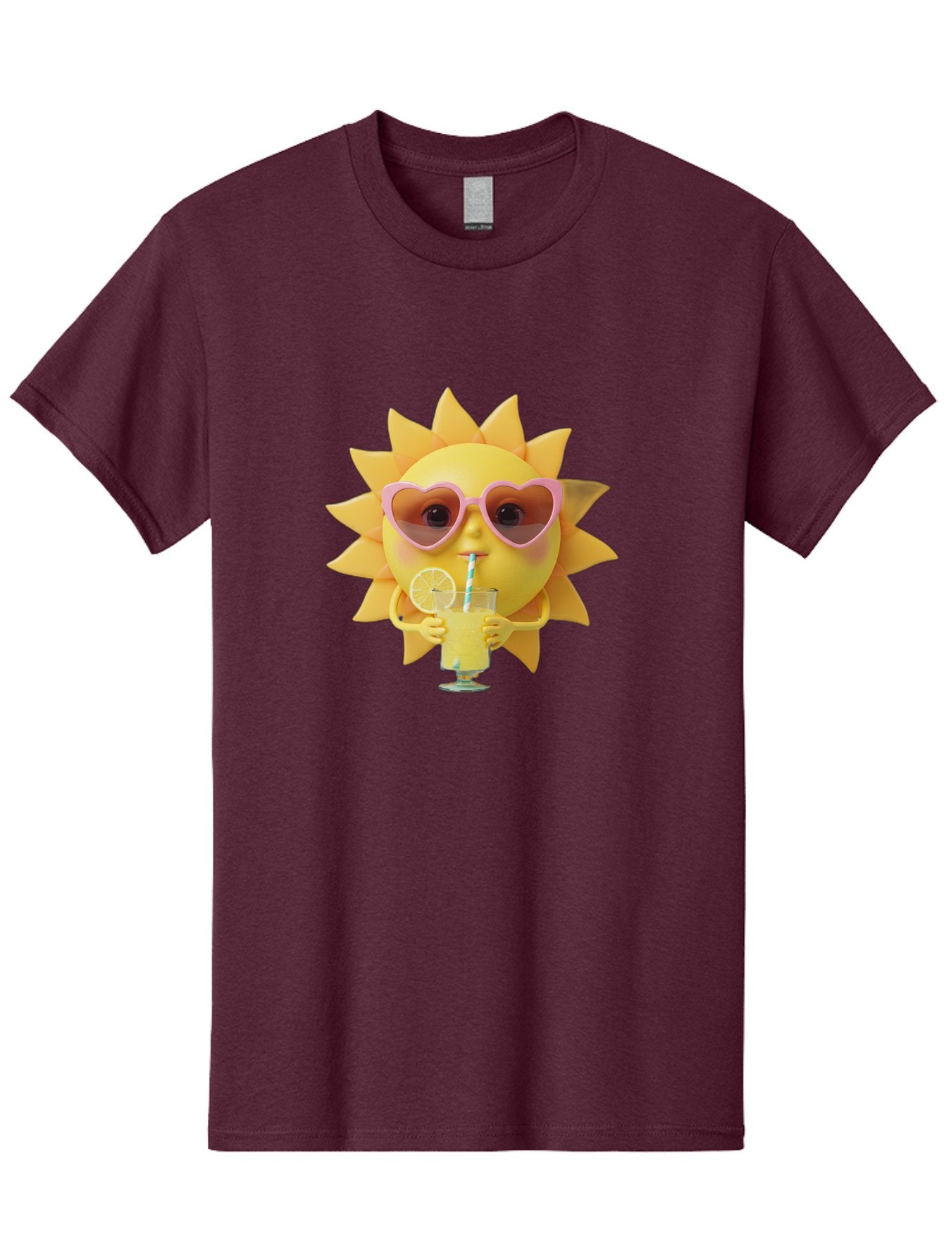 Sun-With-Sunglasses-Drinking-Lemonade Men'S Graphic Tee, 100% Cotton, Comfortable Casual Summer Wear, Machine Washable, Vintage Camera, Old Camera, Antique Camera, Black Camera, Classic Photography, Photography Equipment, Nostalgic Device, Bal444 13