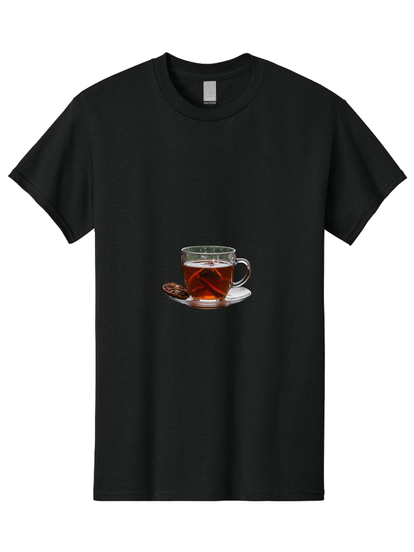 Tea-In-Glass-Cup Men'S Graphic Tee, 100% Cotton, Comfortable Casual Summer Wear, Machine Washable, Vintage Camera, Old Camera, Antique Camera, Black Camera, Classic Photography, Photography Equipment, Nostalgic Device, Film Camera, Camera Art Bal464 8