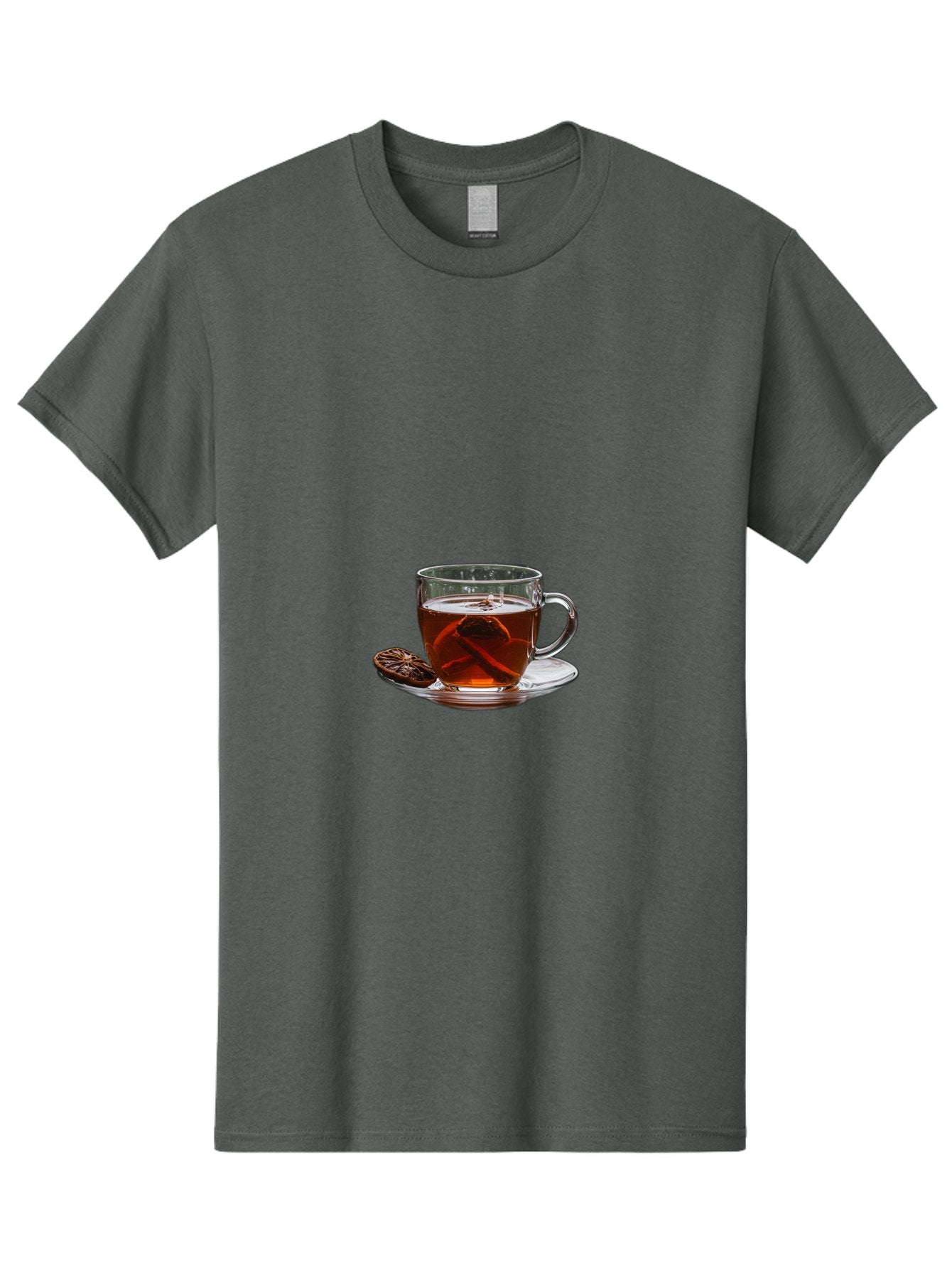 Tea-In-Glass-Cup Men'S Graphic Tee, 100% Cotton, Comfortable Casual Summer Wear, Machine Washable, Vintage Camera, Old Camera, Antique Camera, Black Camera, Classic Photography, Photography Equipment, Nostalgic Device, Film Camera, Camera Art Bal464 4