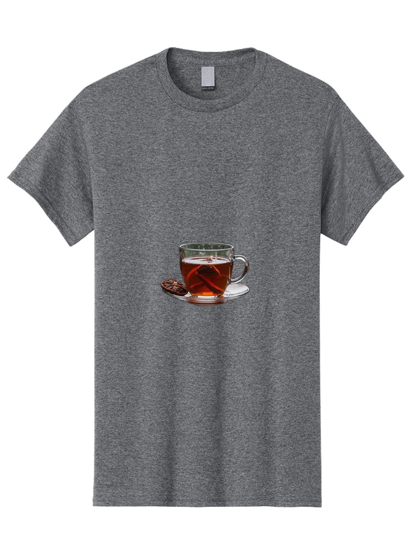 Tea-In-Glass-Cup Men'S Graphic Tee, 100% Cotton, Comfortable Casual Summer Wear, Machine Washable, Vintage Camera, Old Camera, Antique Camera, Black Camera, Classic Photography, Photography Equipment, Nostalgic Device, Film Camera, Camera Art Bal464