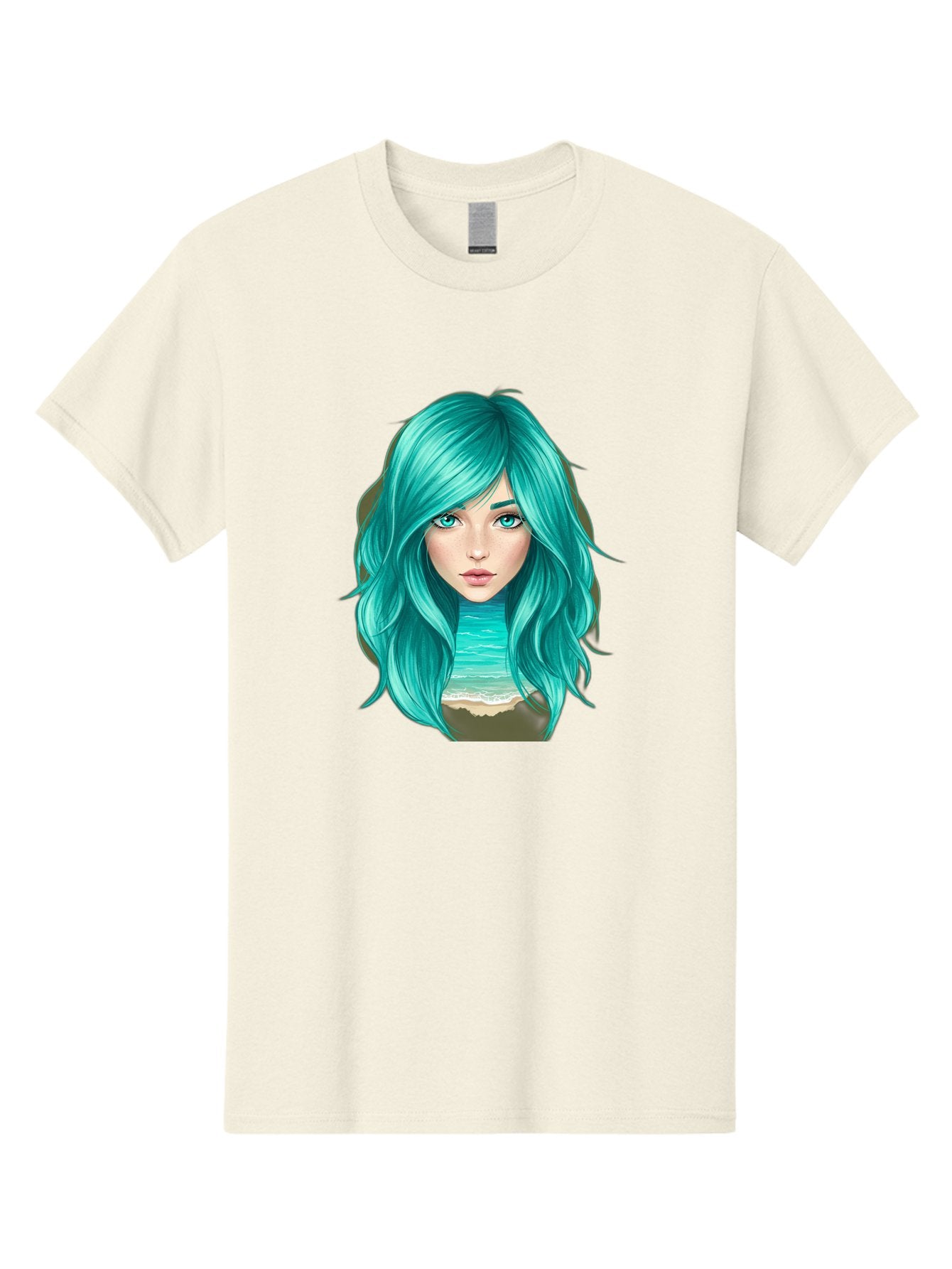 Teal-Haired-Girl Men'S Graphic Tee, 100% Cotton, Comfortable Casual Summer Wear, Machine Washable, Vintage Camera, Old Camera, Antique Camera, Black Camera, Classic Photography, Photography Equipment, Nostalgic Device, Film Camera, Camera Art Bal466 13