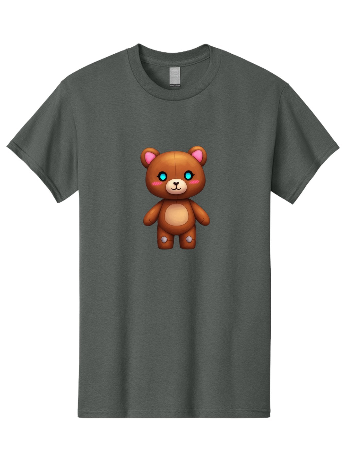 Teddy-Bear-1 Men'S Graphic Tee, 100% Cotton, Comfortable Casual Summer Wear, Machine Washable, Vintage Camera, Old Camera, Antique Camera, Black Camera, Classic Photography, Photography Equipment, Nostalgic Device, Film Camera, Camera Art Bal467 7