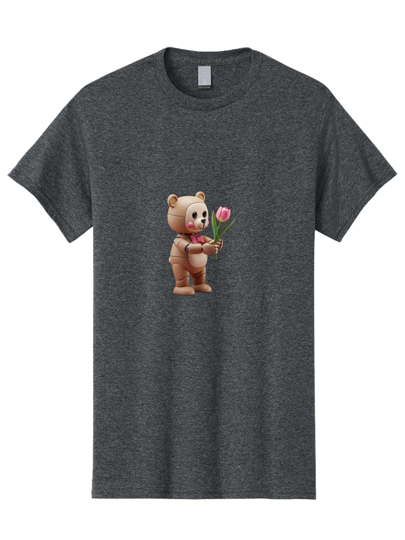 Teddy-Bear-Robot Men'S Graphic Tee, 100% Cotton, Comfortable Casual Summer Wear, Machine Washable, Vintage Camera, Old Camera, Antique Camera, Black Camera, Classic Photography, Photography Equipment, Nostalgic Device, Film Camera, Camera Art Bal469 13