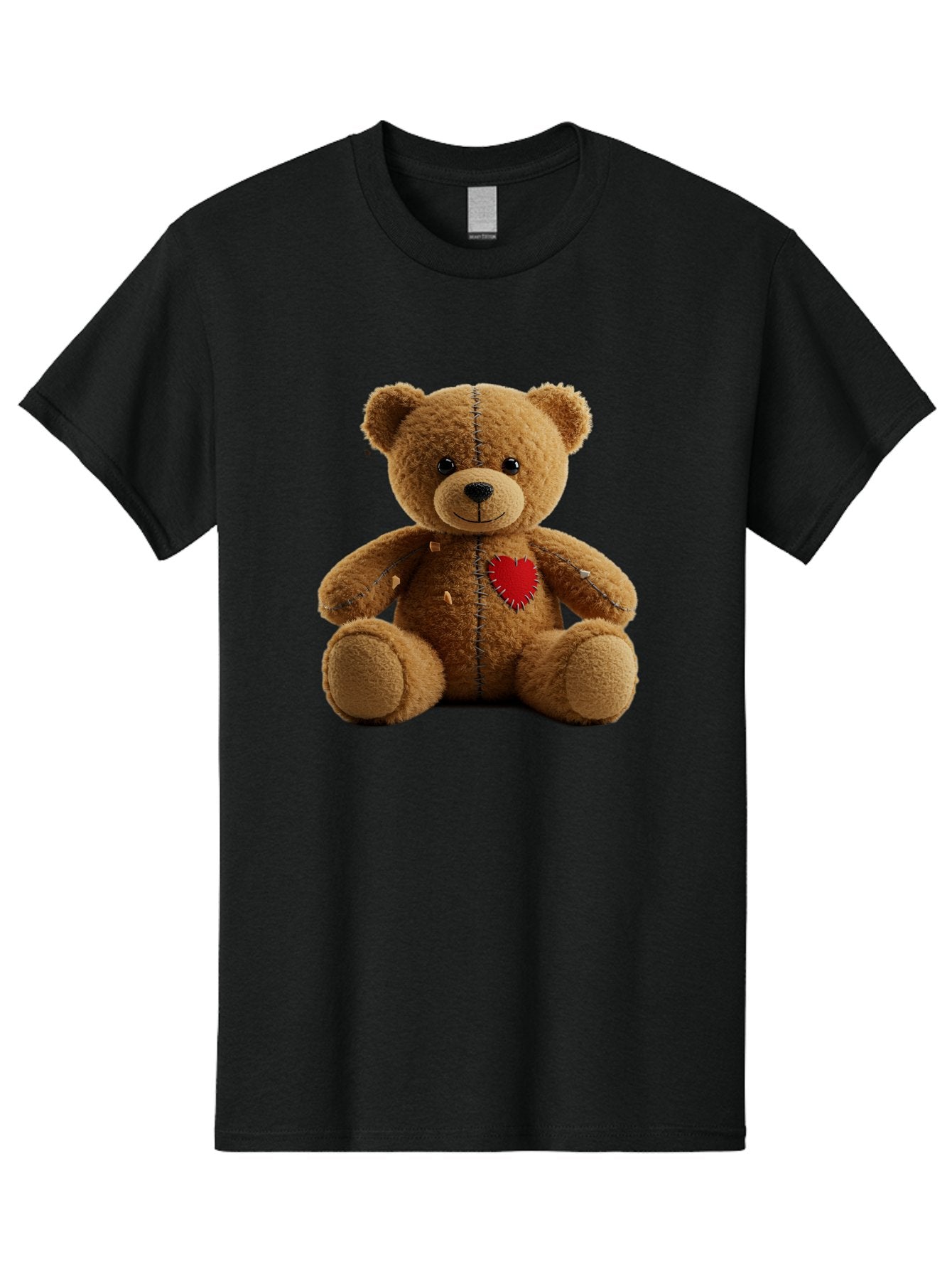 Teddy-Bear-Voodoo-Doll Men'S Graphic Tee, 100% Cotton, Comfortable Casual Summer Wear, Machine Washable, Vintage Camera, Old Camera, Antique Camera, Black Camera, Classic Photography, Photography Equipment, Nostalgic Device, Film Camera, Bal470 7