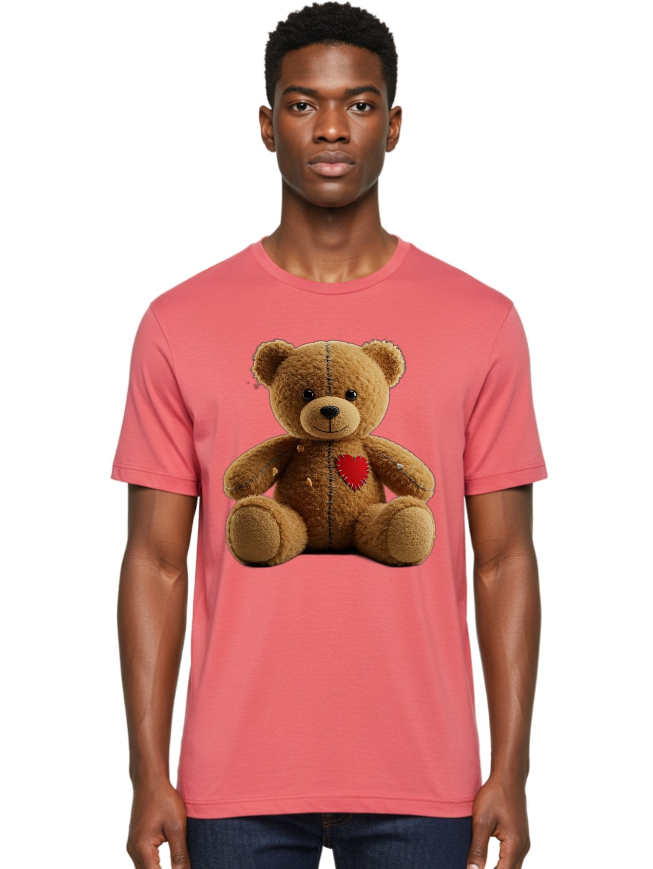 Teddy-Bear-Voodoo-Doll Men'S Graphic Tee, 100% Cotton, Comfortable Casual Summer Wear, Machine Washable, Vintage Camera, Old Camera, Antique Camera, Black Camera, Classic Photography, Photography Equipment, Nostalgic Device, Film Camera, Bal470 26