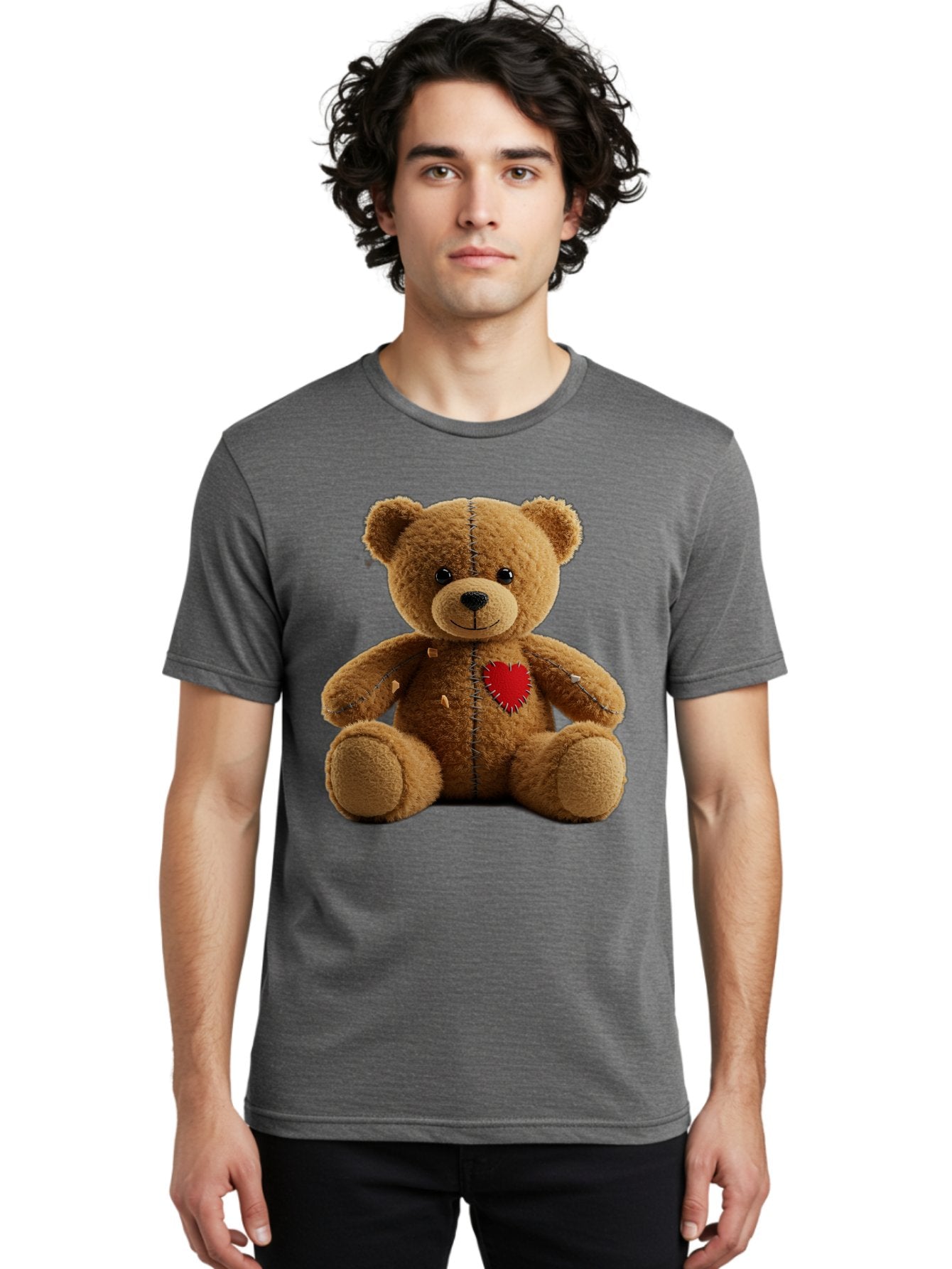 Teddy-Bear-Voodoo-Doll Men'S Graphic Tee, 100% Cotton, Comfortable Casual Summer Wear, Machine Washable, Vintage Camera, Old Camera, Antique Camera, Black Camera, Classic Photography, Photography Equipment, Nostalgic Device, Film Camera, Bal470 19