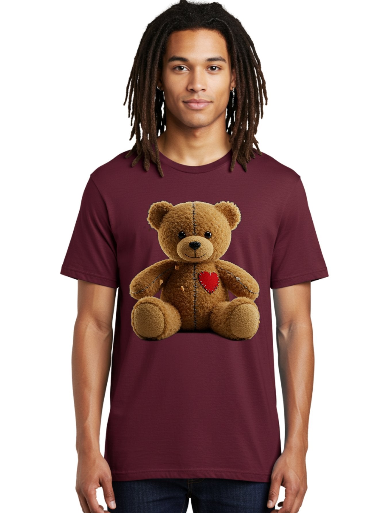 Teddy-Bear-Voodoo-Doll Men'S Graphic Tee, 100% Cotton, Comfortable Casual Summer Wear, Machine Washable, Vintage Camera, Old Camera, Antique Camera, Black Camera, Classic Photography, Photography Equipment, Nostalgic Device, Film Camera, Bal470 22