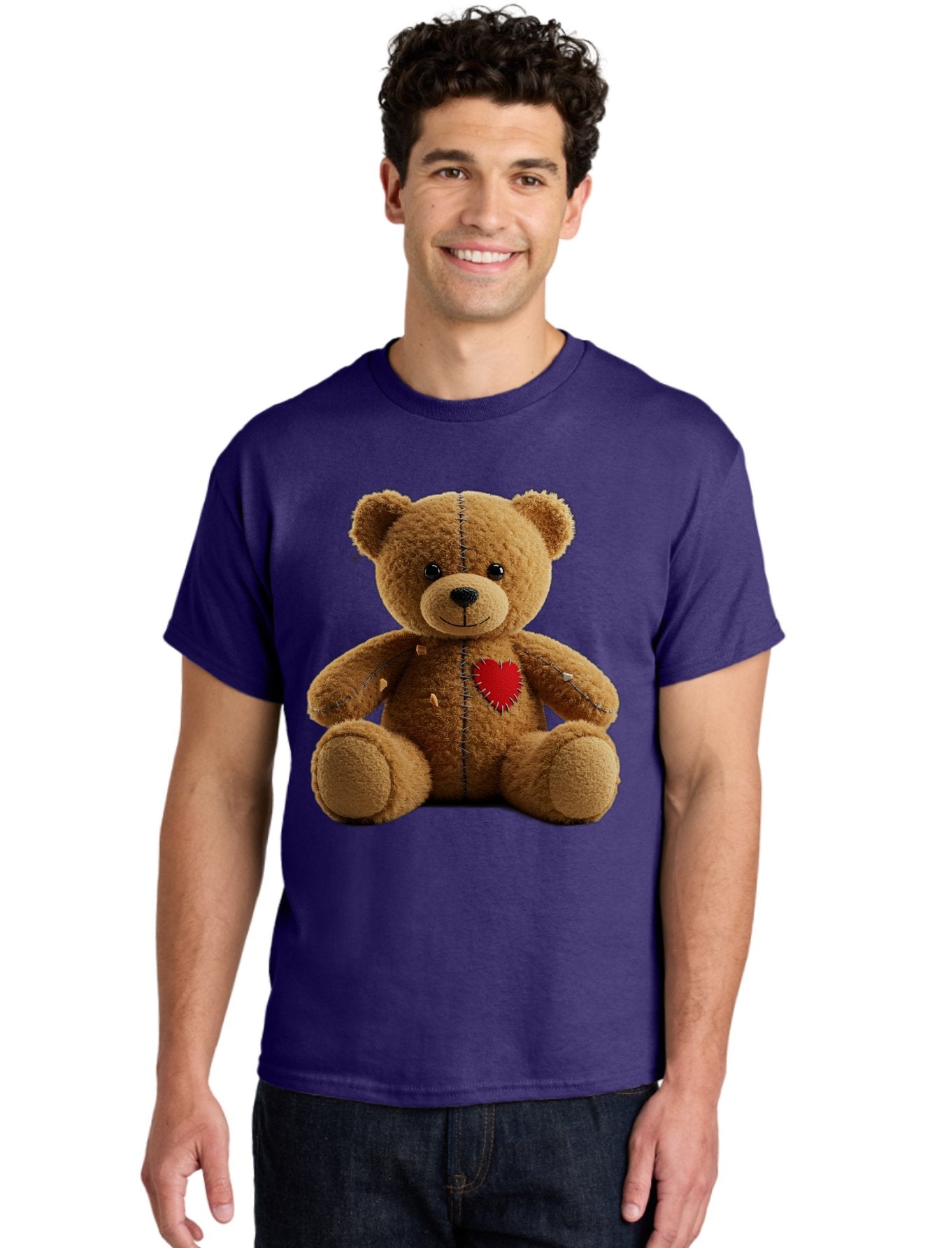 Teddy-Bear-Voodoo-Doll Men'S Graphic Tee, 100% Cotton, Comfortable Casual Summer Wear, Machine Washable, Vintage Camera, Old Camera, Antique Camera, Black Camera, Classic Photography, Photography Equipment, Nostalgic Device, Film Camera, Bal470 25