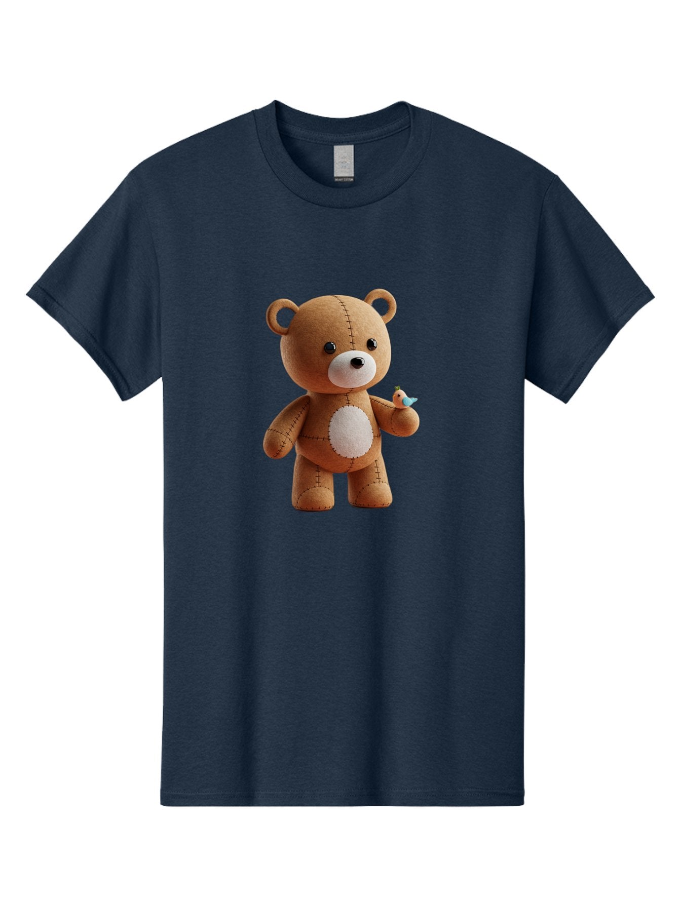 Teddy-Bear-With-Bird Men'S Graphic Tee, 100% Cotton, Comfortable Casual Summer Wear, Machine Washable, Vintage Camera, Old Camera, Antique Camera, Black Camera, Classic Photography, Photography Equipment, Nostalgic Device, Film Camera, Bal471 15