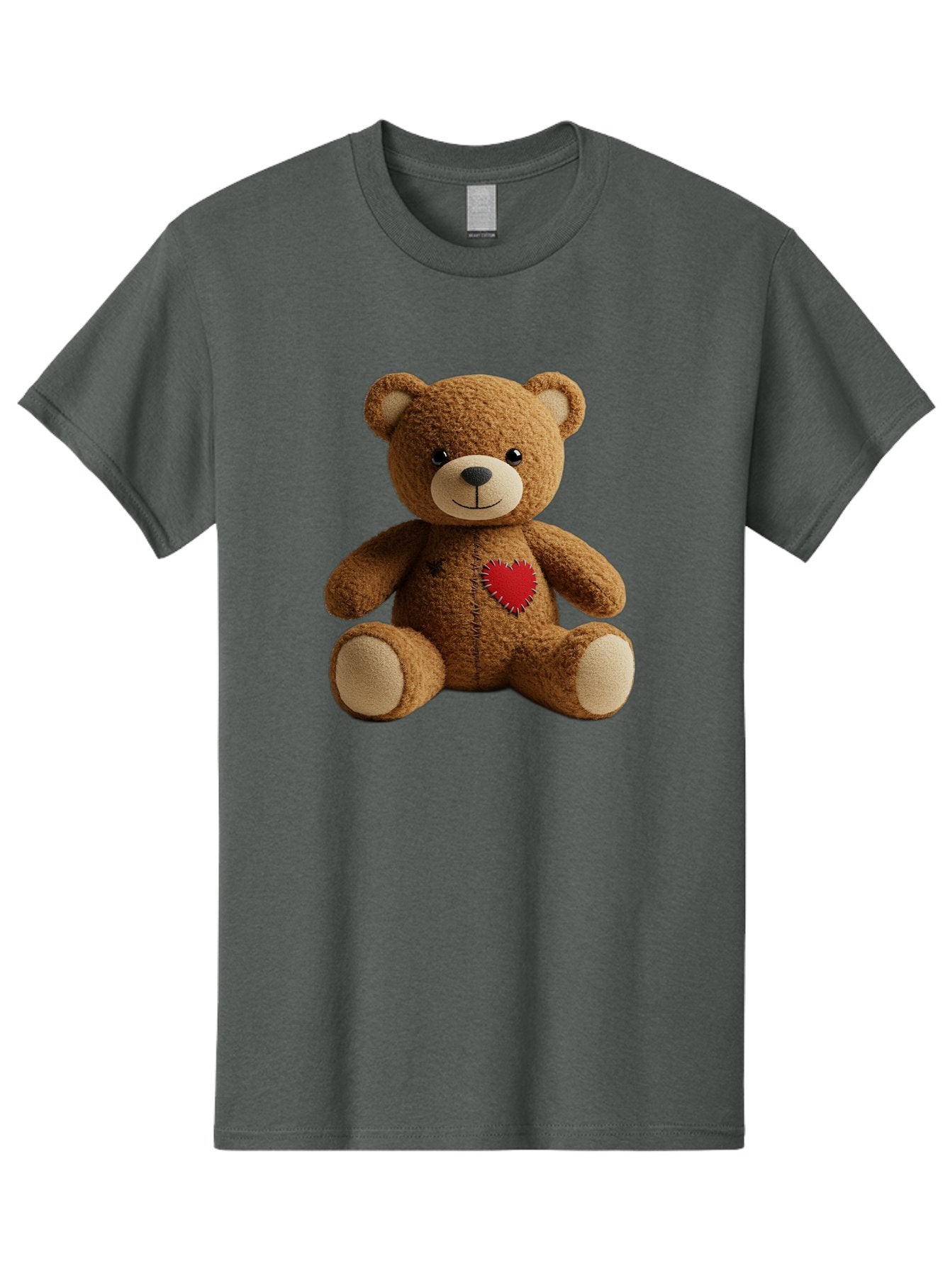 Teddy-Bear-With-Heart Men'S Graphic Tee, 100% Cotton, Comfortable Casual Summer Wear, Machine Washable, Vintage Camera, Old Camera, Antique Camera, Black Camera, Classic Photography, Photography Equipment, Nostalgic Device, Film Camera, Bal473 6