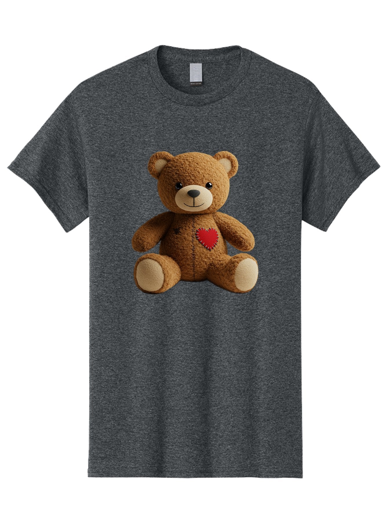 Teddy-Bear-With-Heart Men'S Graphic Tee, 100% Cotton, Comfortable Casual Summer Wear, Machine Washable, Vintage Camera, Old Camera, Antique Camera, Black Camera, Classic Photography, Photography Equipment, Nostalgic Device, Film Camera, Bal473 11