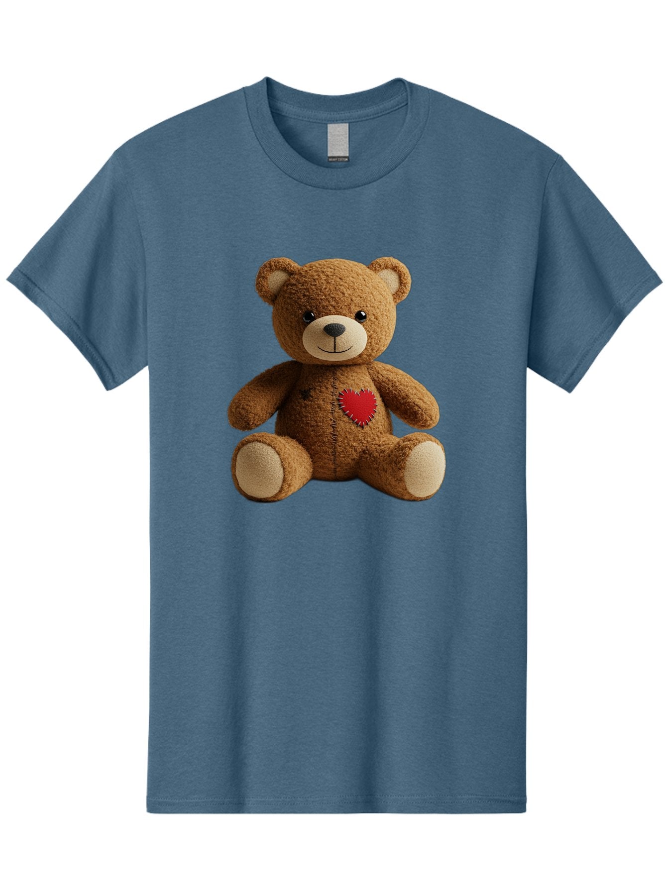 Teddy-Bear-With-Heart Men'S Graphic Tee, 100% Cotton, Comfortable Casual Summer Wear, Machine Washable, Vintage Camera, Old Camera, Antique Camera, Black Camera, Classic Photography, Photography Equipment, Nostalgic Device, Film Camera, Bal473 7