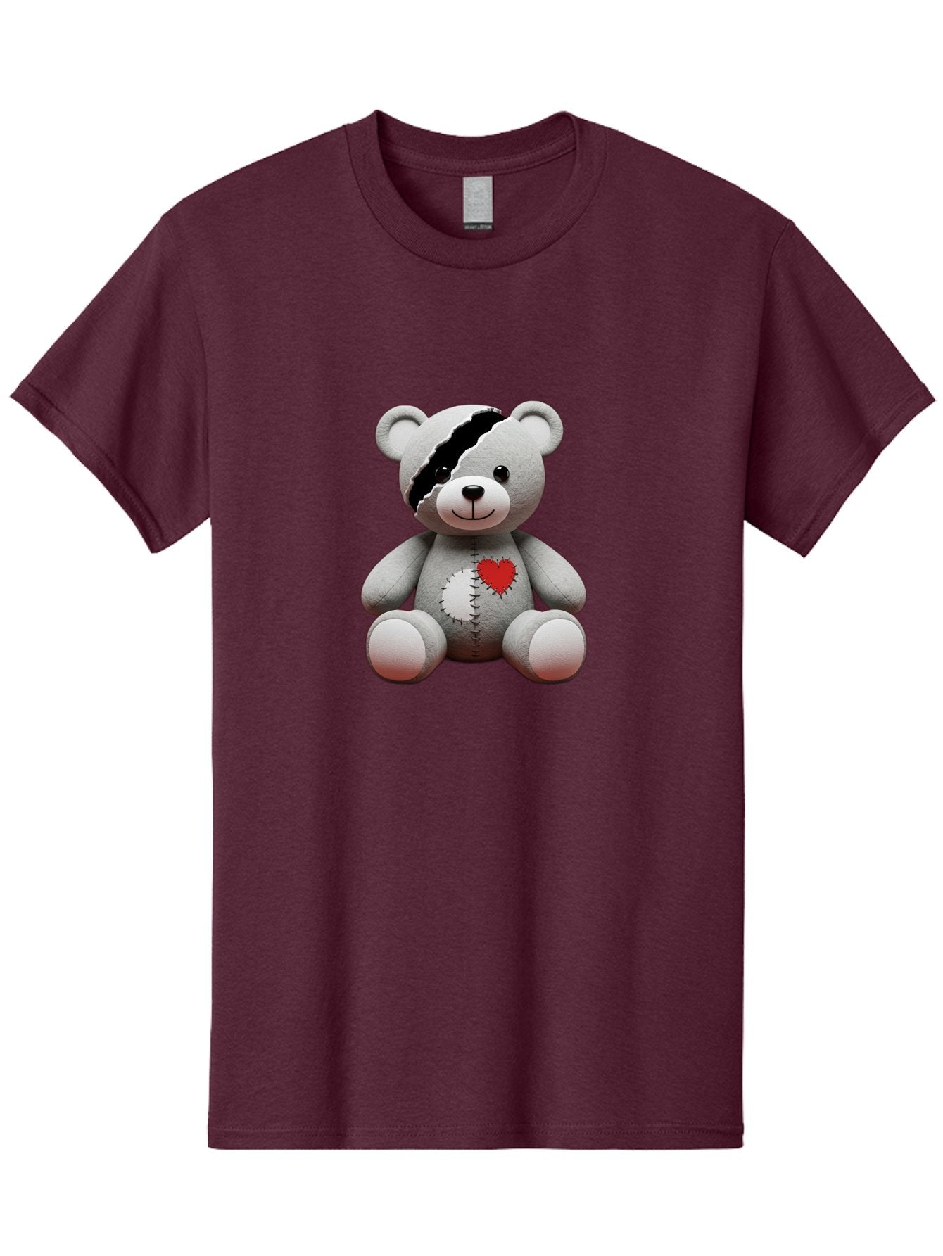 Teddy-Bear-With-Stitches Men'S Graphic Tee, 100% Cotton, Comfortable Casual Summer Wear, Machine Washable, Vintage Camera, Old Camera, Antique Camera, Black Camera, Classic Photography, Photography Equipment, Nostalgic Device, Film Camera, Bal474 13