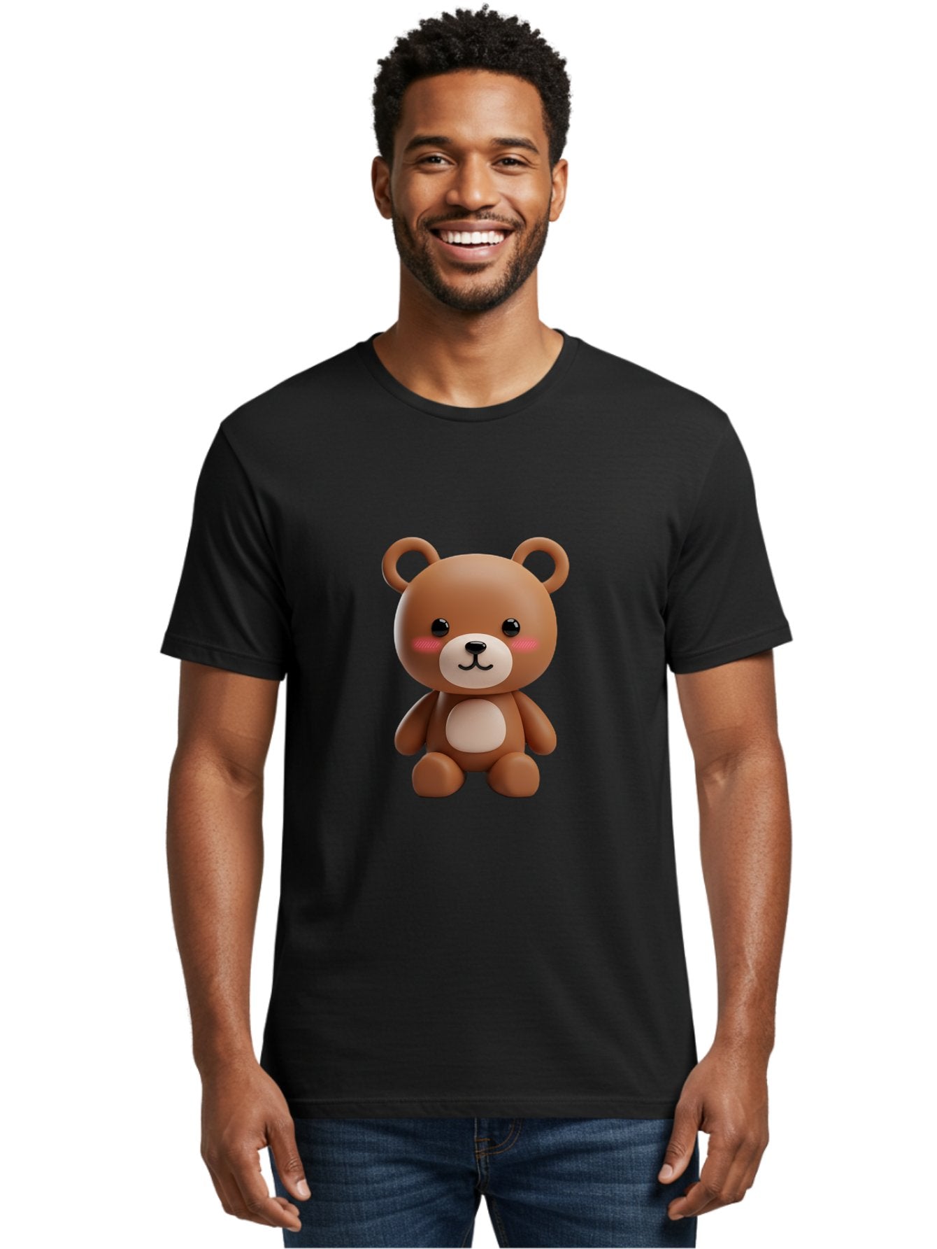 Teddy-Bear Men'S Graphic Tee, 100% Cotton, Comfortable Casual Summer Wear, Machine Washable, Vintage Camera, Old Camera, Antique Camera, Black Camera, Classic Photography, Photography Equipment, Nostalgic Device, Film Camera, Camera Art Bal475 22
