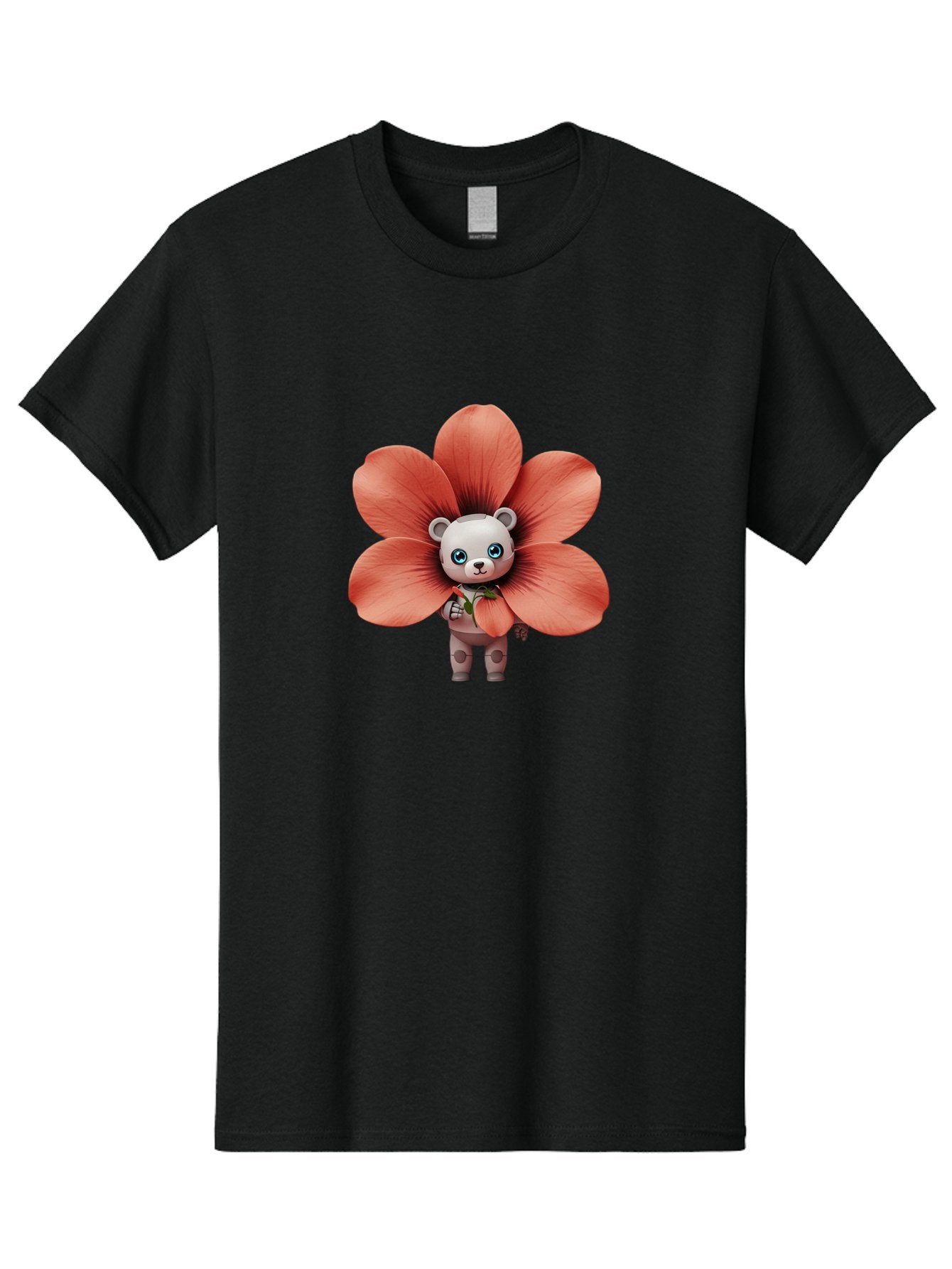 Teddy-In-Flower Men'S Graphic Tee, 100% Cotton, Comfortable Casual Summer Wear, Machine Washable, Vintage Camera, Old Camera, Antique Camera, Black Camera, Classic Photography, Photography Equipment, Nostalgic Device, Film Camera, Camera Art Bal480 11