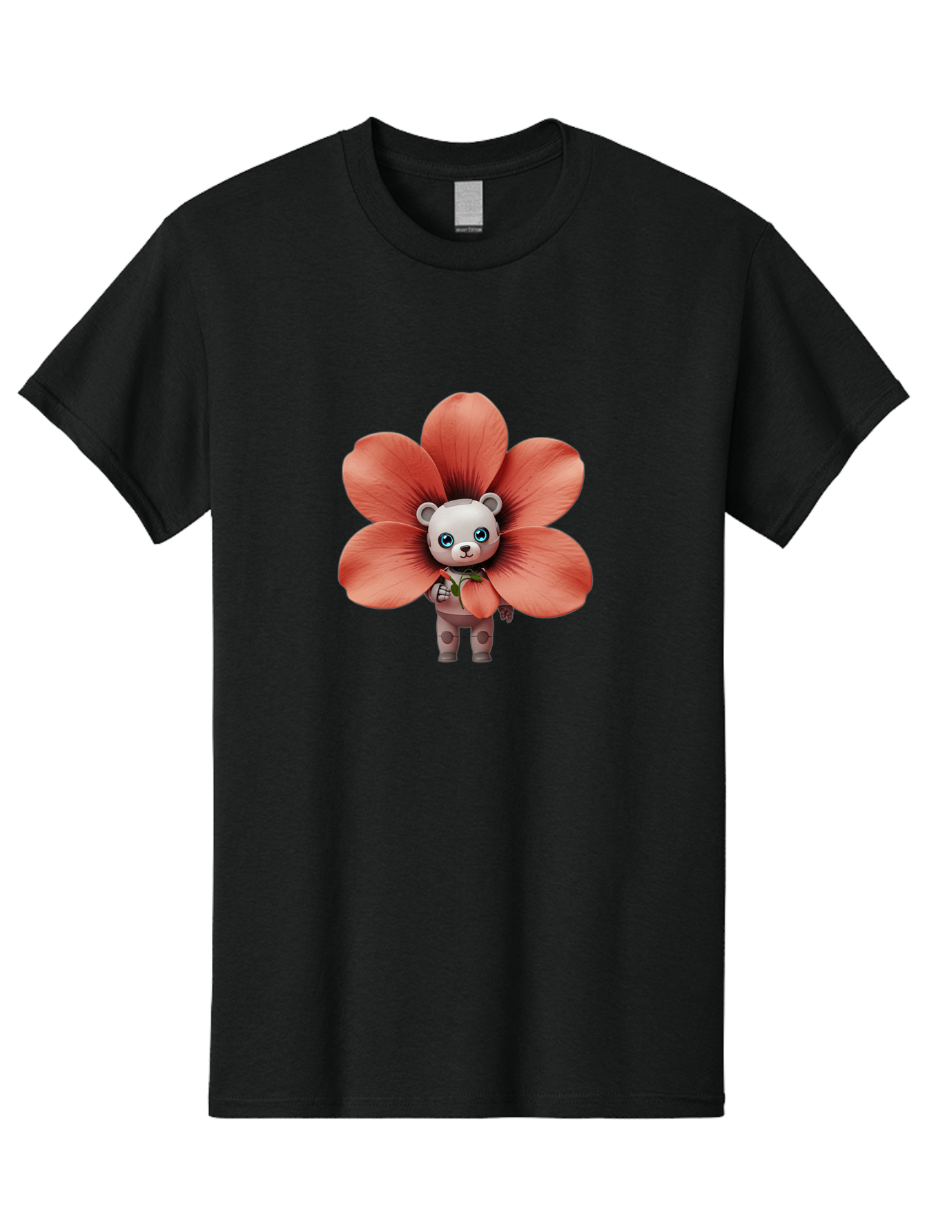 Teddy-In-Flower Men'S Graphic Tee, 100% Cotton, Comfortable Casual Summer Wear, Machine Washable, Vintage Camera, Old Camera, Antique Camera, Black Camera, Classic Photography, Photography Equipment, Nostalgic Device, Film Camera, Camera Art Bal480 4