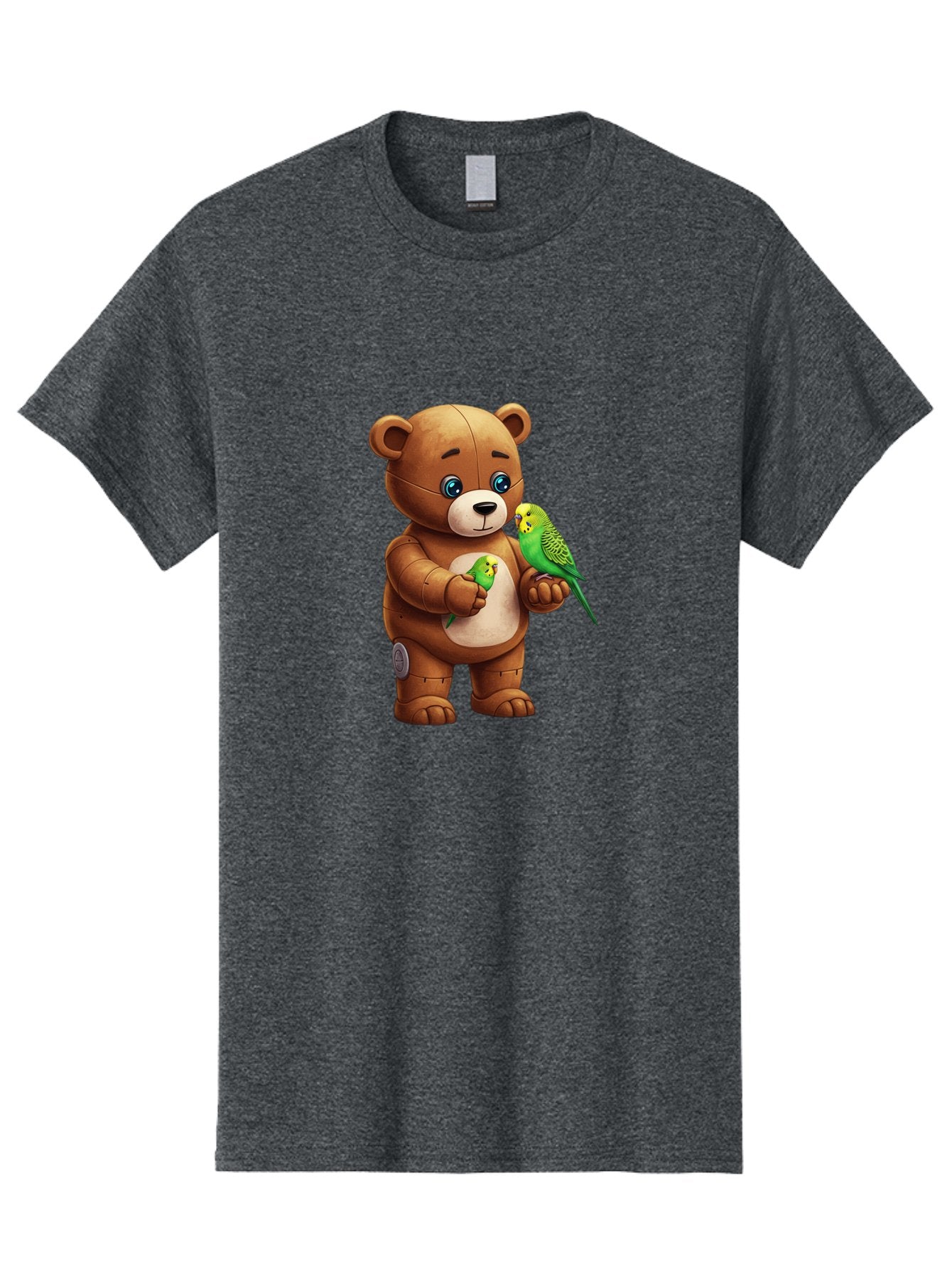 Teddy-With-Budgies Men'S Graphic Tee, 100% Cotton, Comfortable Casual Summer Wear, Machine Washable, Vintage Camera, Old Camera, Antique Camera, Black Camera, Classic Photography, Photography Equipment, Nostalgic Device, Film Camera, Bal481 7