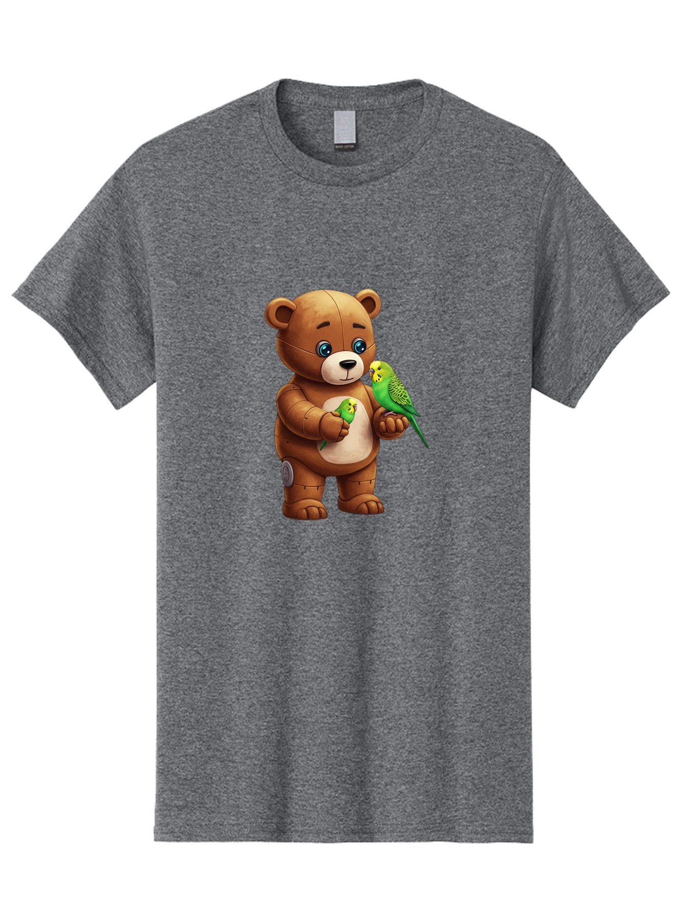 Teddy-With-Budgies Men'S Graphic Tee, 100% Cotton, Comfortable Casual Summer Wear, Machine Washable, Vintage Camera, Old Camera, Antique Camera, Black Camera, Classic Photography, Photography Equipment, Nostalgic Device, Film Camera, Bal481 12