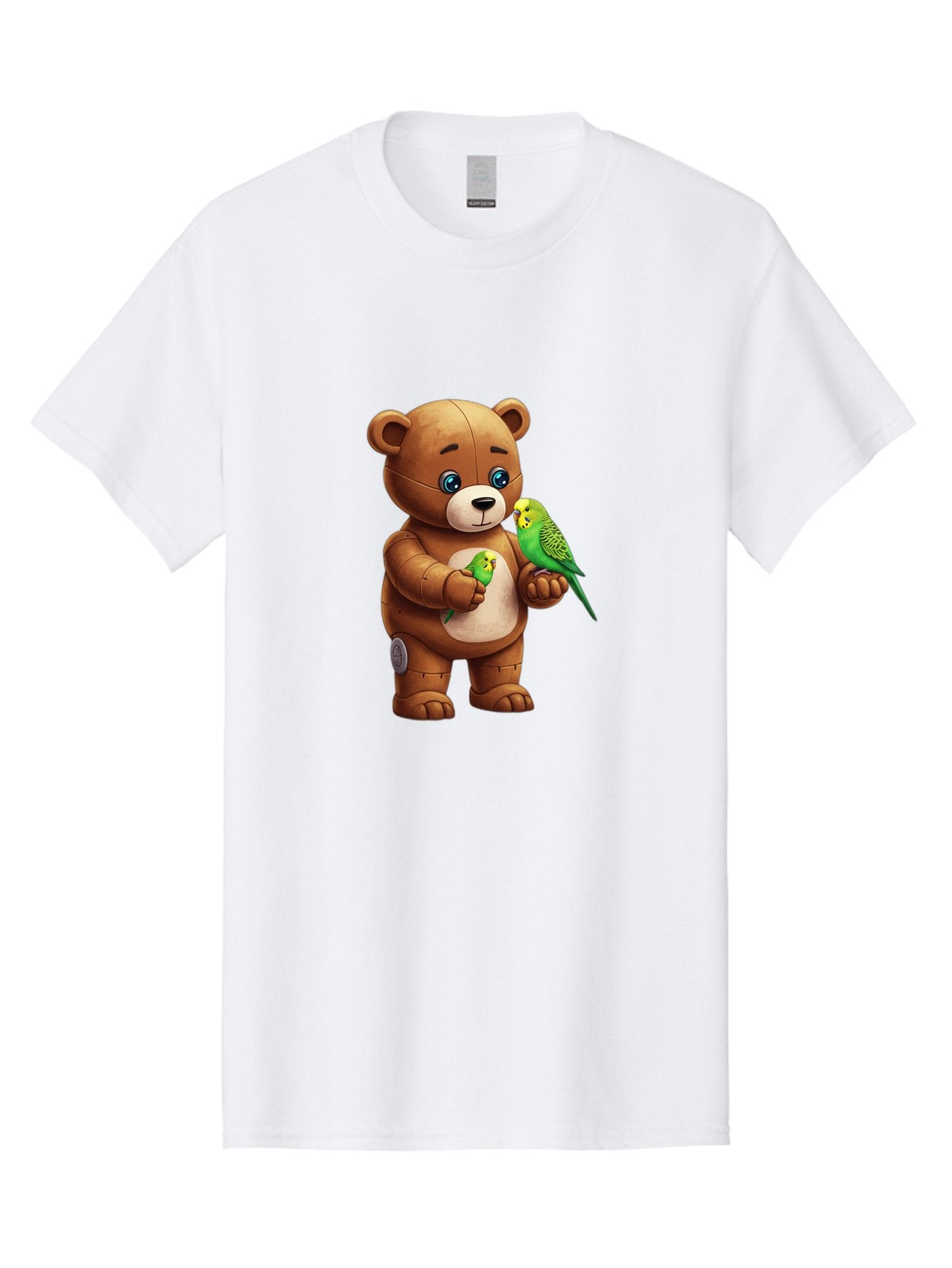 Teddy-With-Budgies Men'S Graphic Tee, 100% Cotton, Comfortable Casual Summer Wear, Machine Washable, Vintage Camera, Old Camera, Antique Camera, Black Camera, Classic Photography, Photography Equipment, Nostalgic Device, Film Camera, Bal481 4