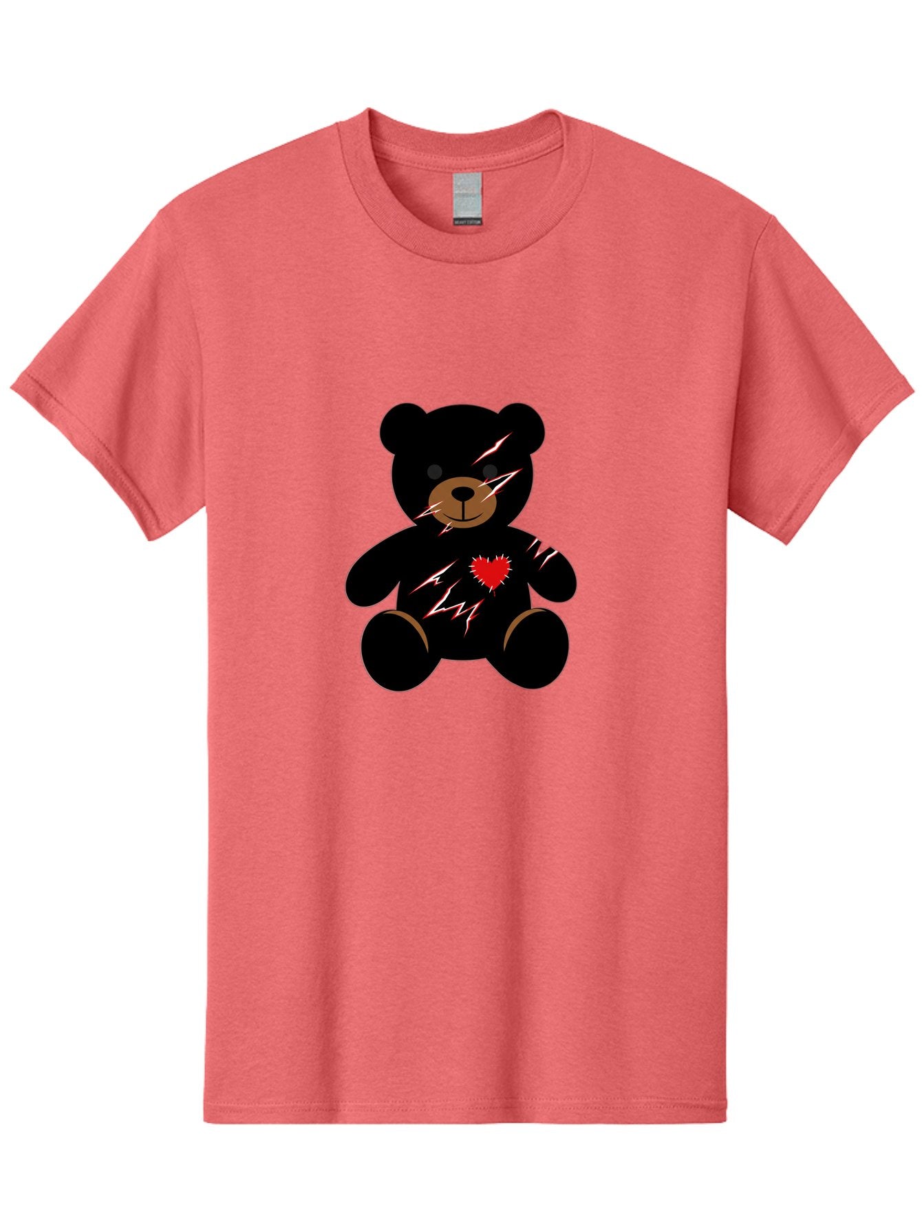 Teddy-With-Electrical-Stitches Men'S Graphic Tee, 100% Cotton, Comfortable Casual Summer Wear, Machine Washable, Vintage Camera, Old Camera, Antique Camera, Black Camera, Classic Photography, Photography Equipment, Nostalgic Device, Bal482 5