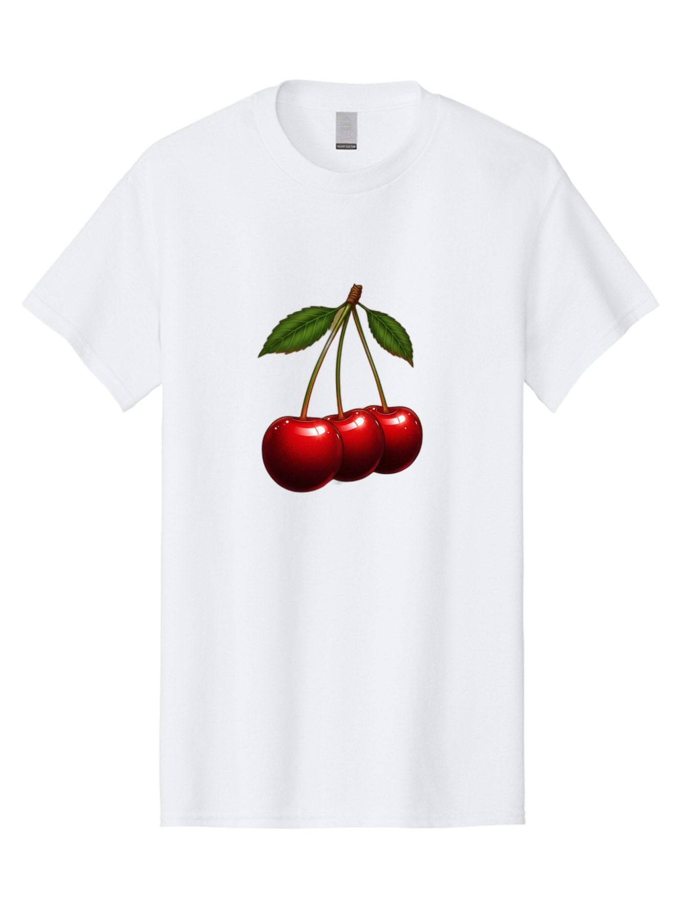 Three-Cherries-1 Men'S Graphic Tee, 100% Cotton, Comfortable Casual Summer Wear, Machine Washable, Vintage Camera, Old Camera, Antique Camera, Black Camera, Classic Photography, Photography Equipment, Nostalgic Device, Film Camera, Camera Art Bal486 5