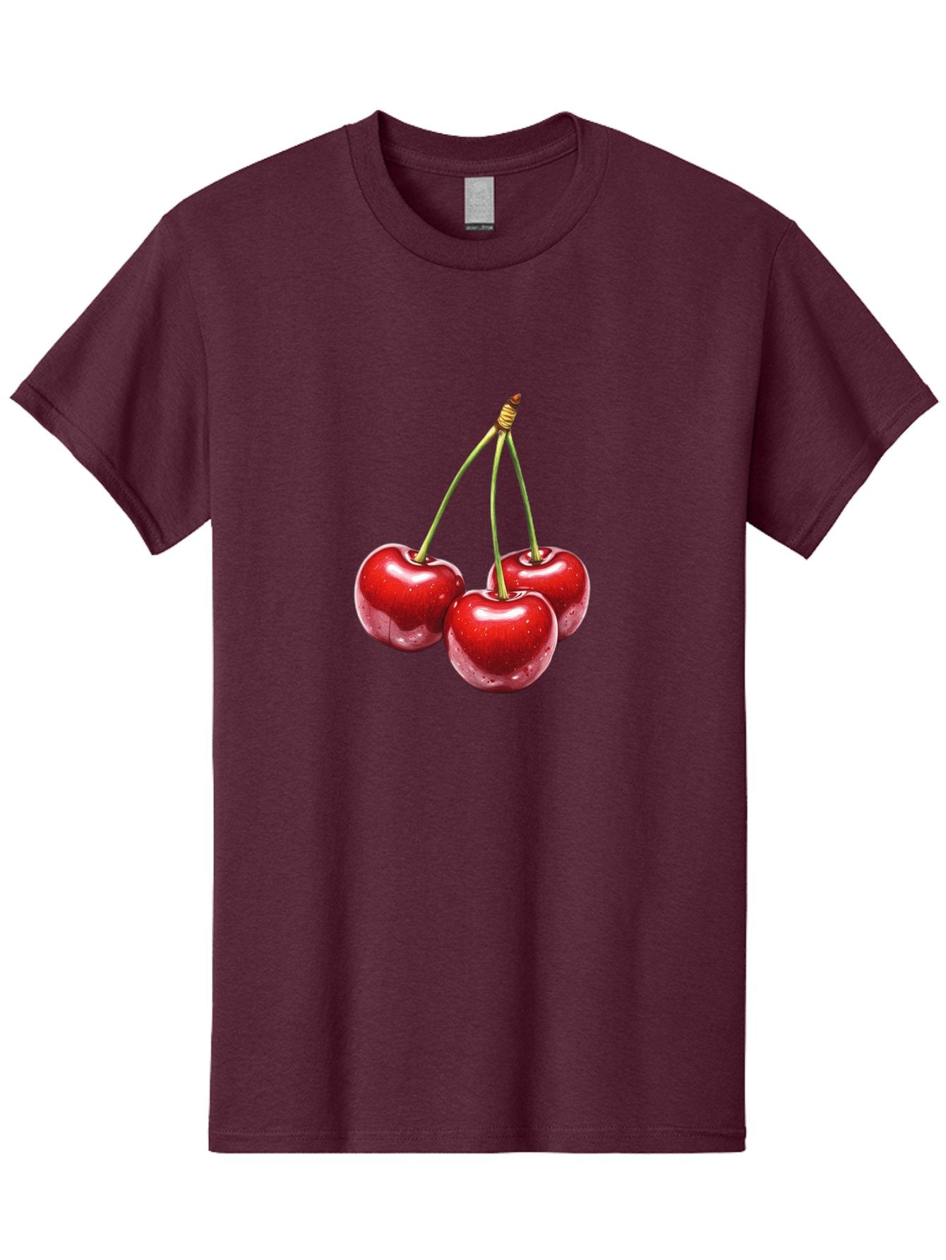 Three-Cherries Men'S Graphic Tee, 100% Cotton, Comfortable Casual Summer Wear, Machine Washable, Vintage Camera, Old Camera, Antique Camera, Black Camera, Classic Photography, Photography Equipment, Nostalgic Device, Film Camera, Camera Art Bal487