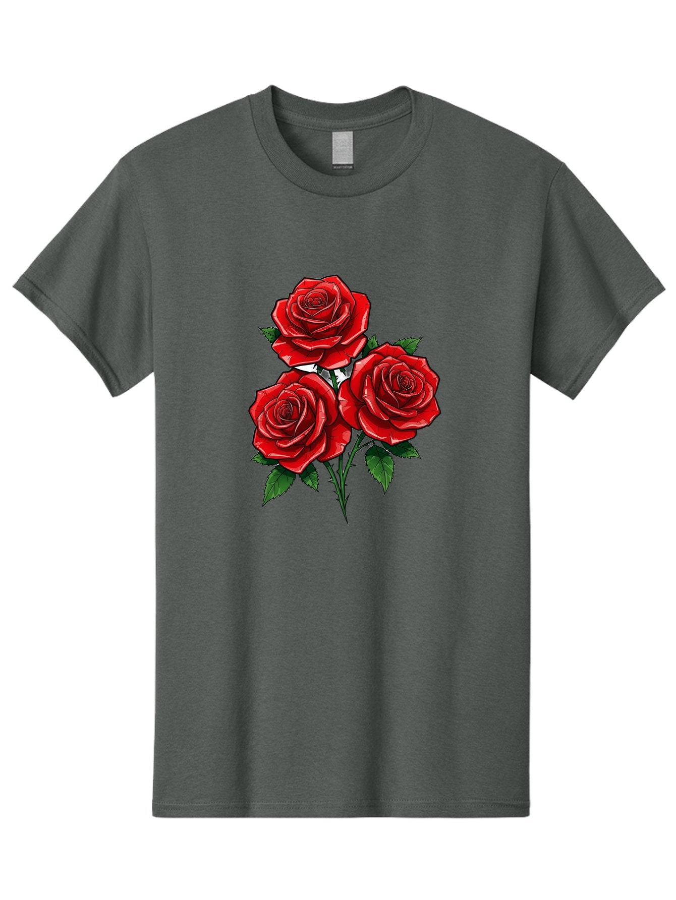 Three-Red-Roses Men'S Graphic Tee, 100% Cotton, Comfortable Casual Summer Wear, Machine Washable, Vintage Camera, Old Camera, Antique Camera, Black Camera, Classic Photography, Photography Equipment, Nostalgic Device, Film Camera, Camera Art Bal489 7
