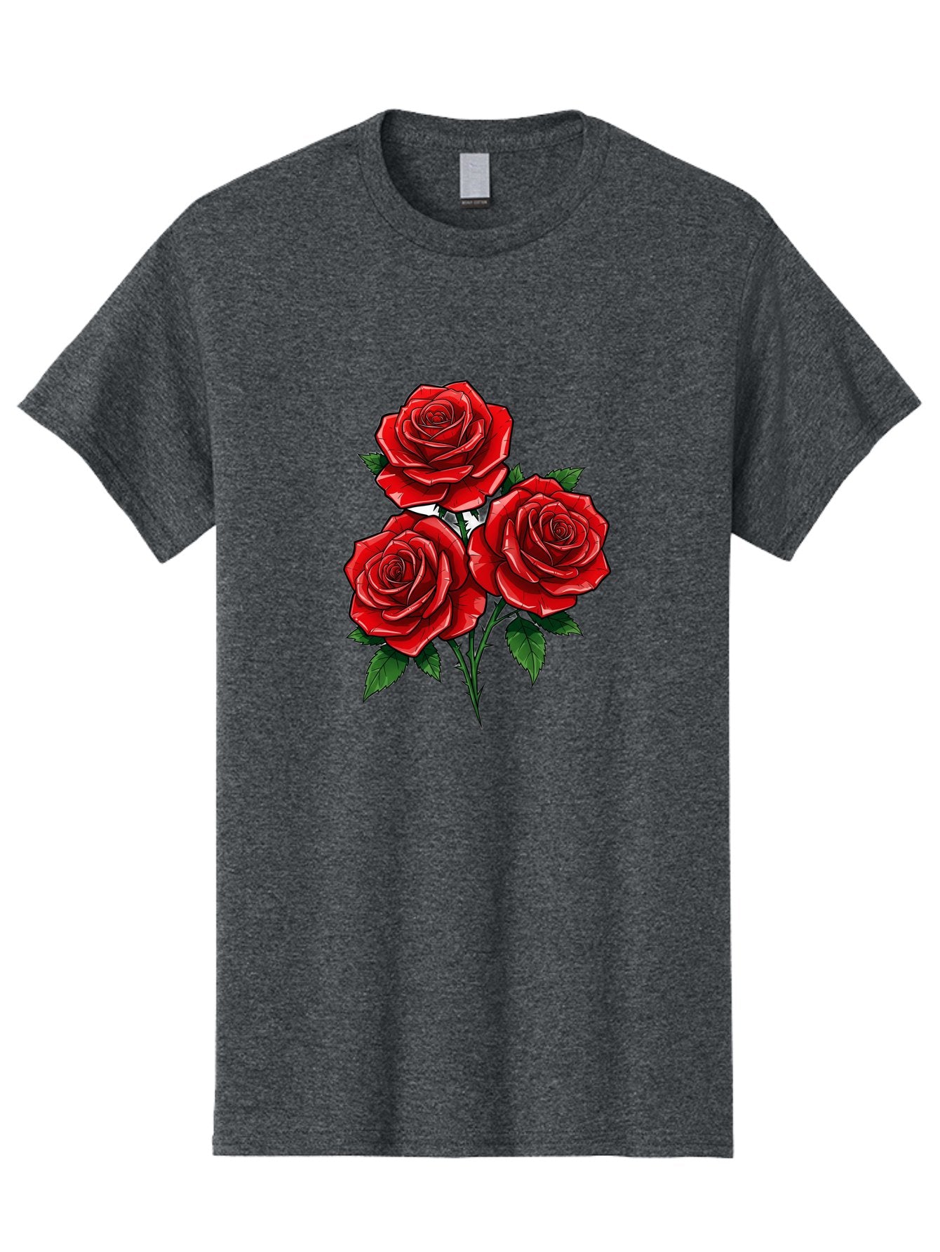 Three-Red-Roses Men'S Graphic Tee, 100% Cotton, Comfortable Casual Summer Wear, Machine Washable, Vintage Camera, Old Camera, Antique Camera, Black Camera, Classic Photography, Photography Equipment, Nostalgic Device, Film Camera, Camera Art Bal489 11