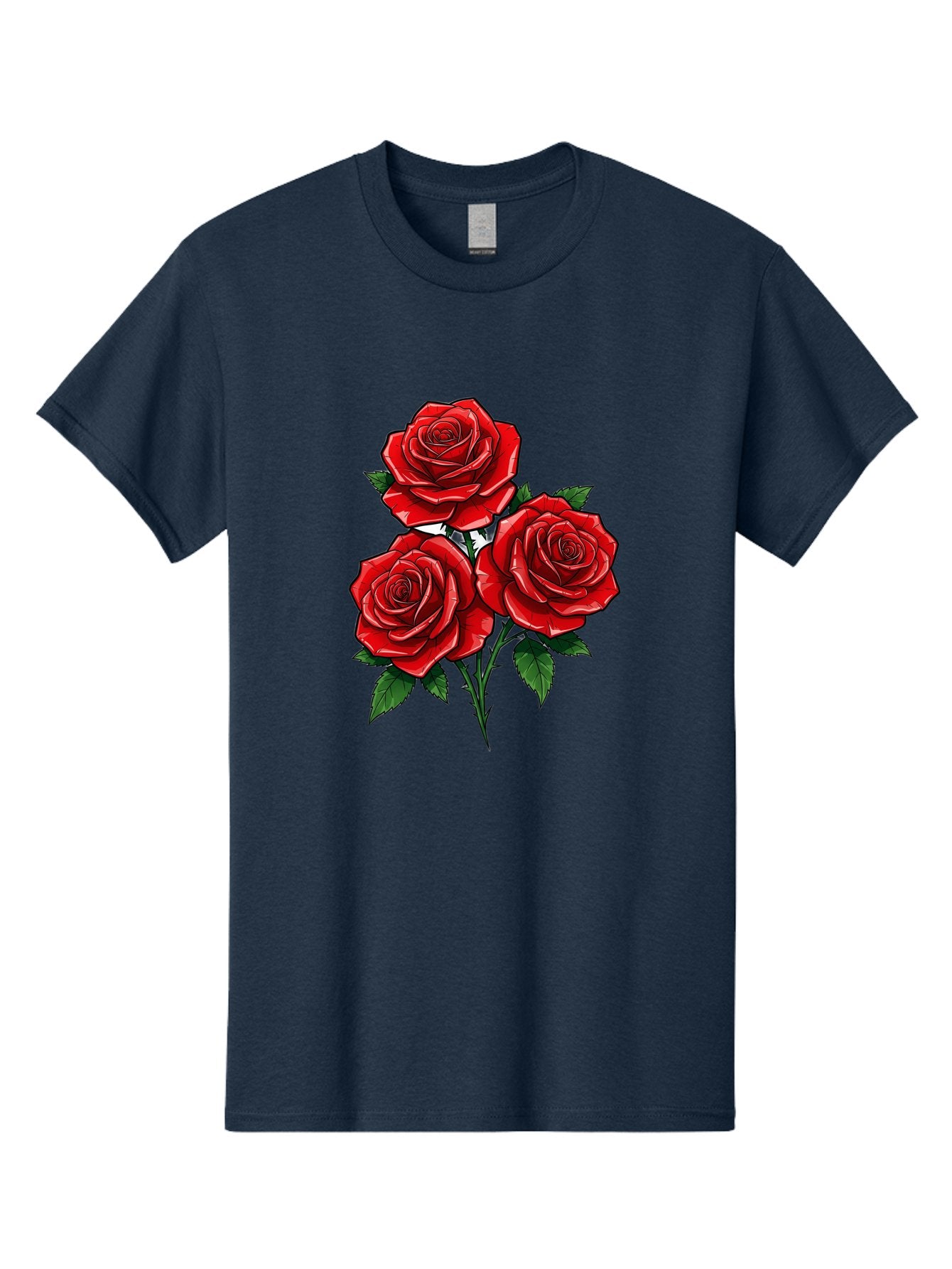 Three-Red-Roses Men'S Graphic Tee, 100% Cotton, Comfortable Casual Summer Wear, Machine Washable, Vintage Camera, Old Camera, Antique Camera, Black Camera, Classic Photography, Photography Equipment, Nostalgic Device, Film Camera, Camera Art Bal489 8