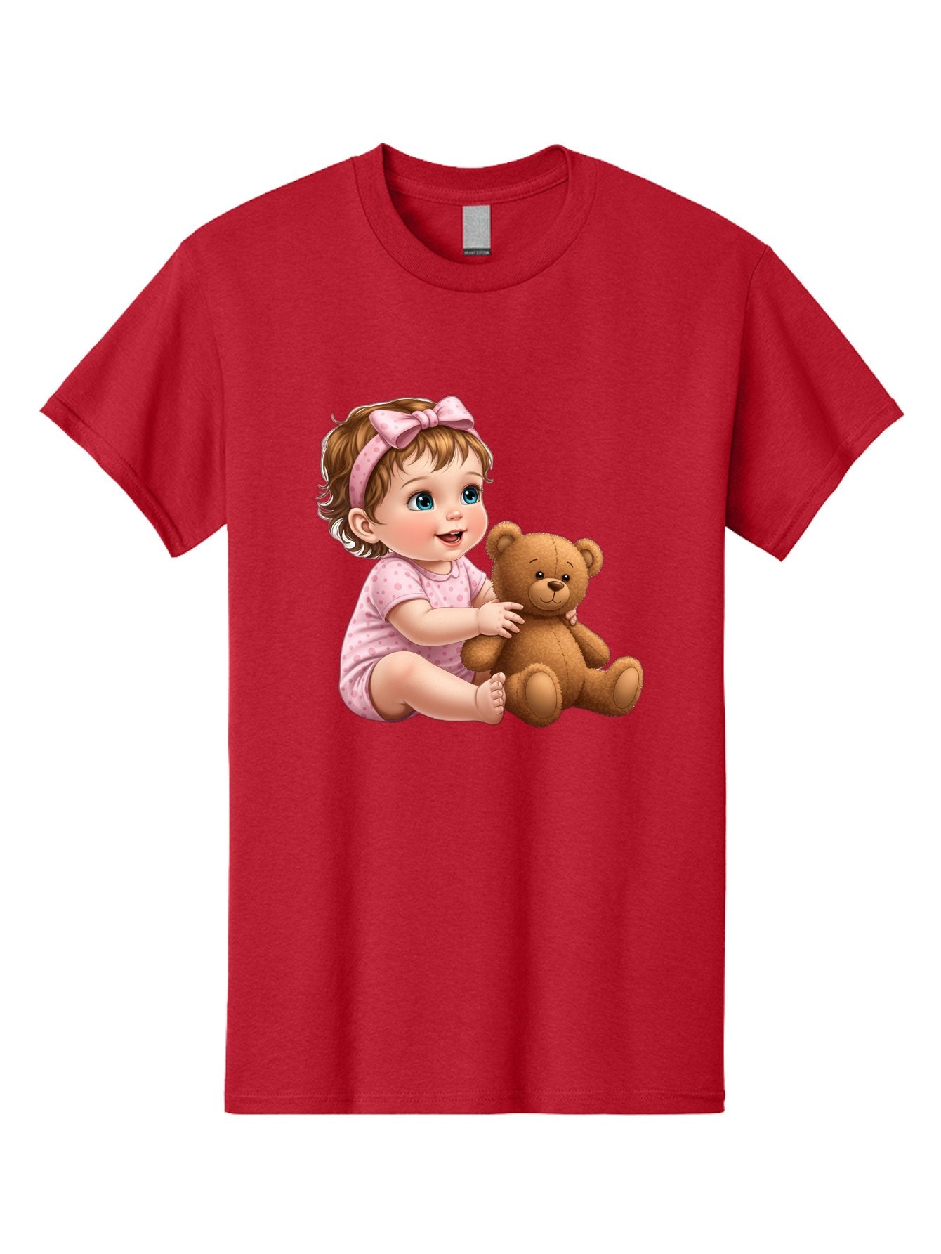 Toddler-Girl-Hugging-Teddy Men'S Graphic Tee, 100% Cotton, Comfortable Casual Summer Wear, Machine Washable, Vintage Camera, Old Camera, Antique Camera, Black Camera, Classic Photography, Photography Equipment, Nostalgic Device, Film Camera, Bal494 7