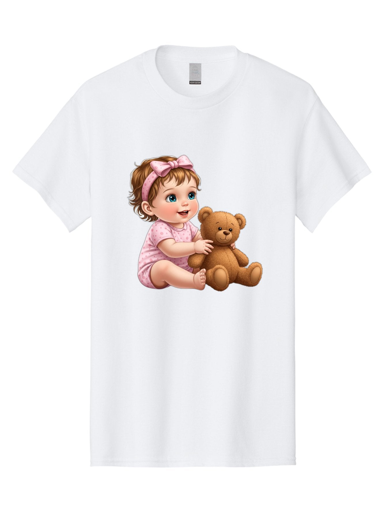 Toddler-Girl-Hugging-Teddy Men'S Graphic Tee, 100% Cotton, Comfortable Casual Summer Wear, Machine Washable, Vintage Camera, Old Camera, Antique Camera, Black Camera, Classic Photography, Photography Equipment, Nostalgic Device, Film Camera, Bal494 5