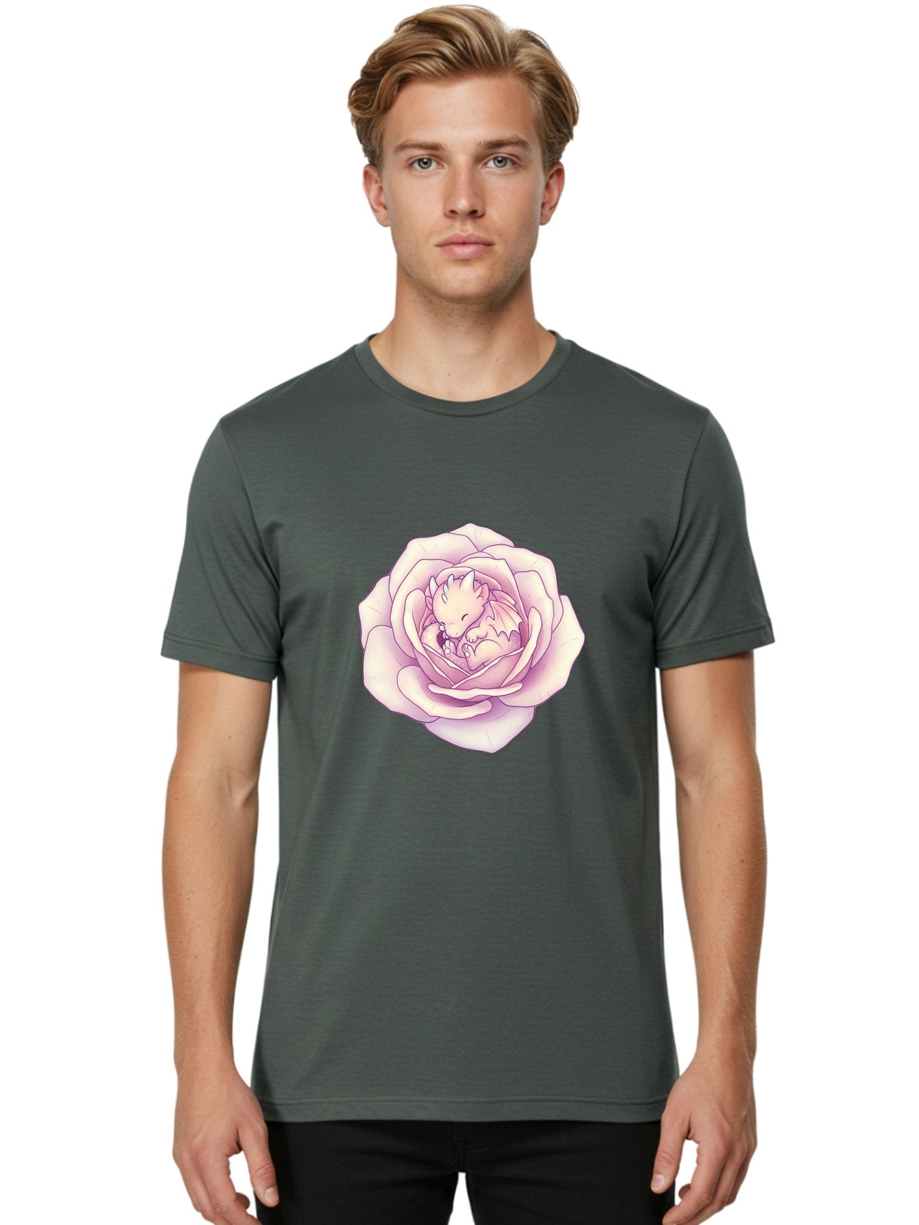 Togepi-In-A-Rose Men'S Graphic Tee, 100% Cotton, Comfortable Casual Summer Wear, Machine Washable, Vintage Camera, Old Camera, Antique Camera, Black Camera, Classic Photography, Photography Equipment, Nostalgic Device, Film Camera, Camera Art Bal496 25