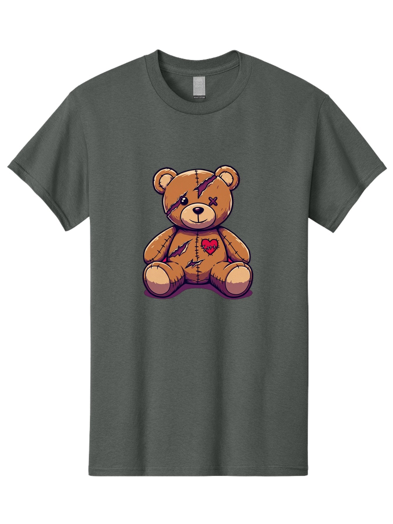 Torn-Teddy-Bear Men'S Graphic Tee, 100% Cotton, Comfortable Casual Summer Wear, Machine Washable, Vintage Camera, Old Camera, Antique Camera, Black Camera, Classic Photography, Photography Equipment, Nostalgic Device, Film Camera, Camera Art Bal497 12