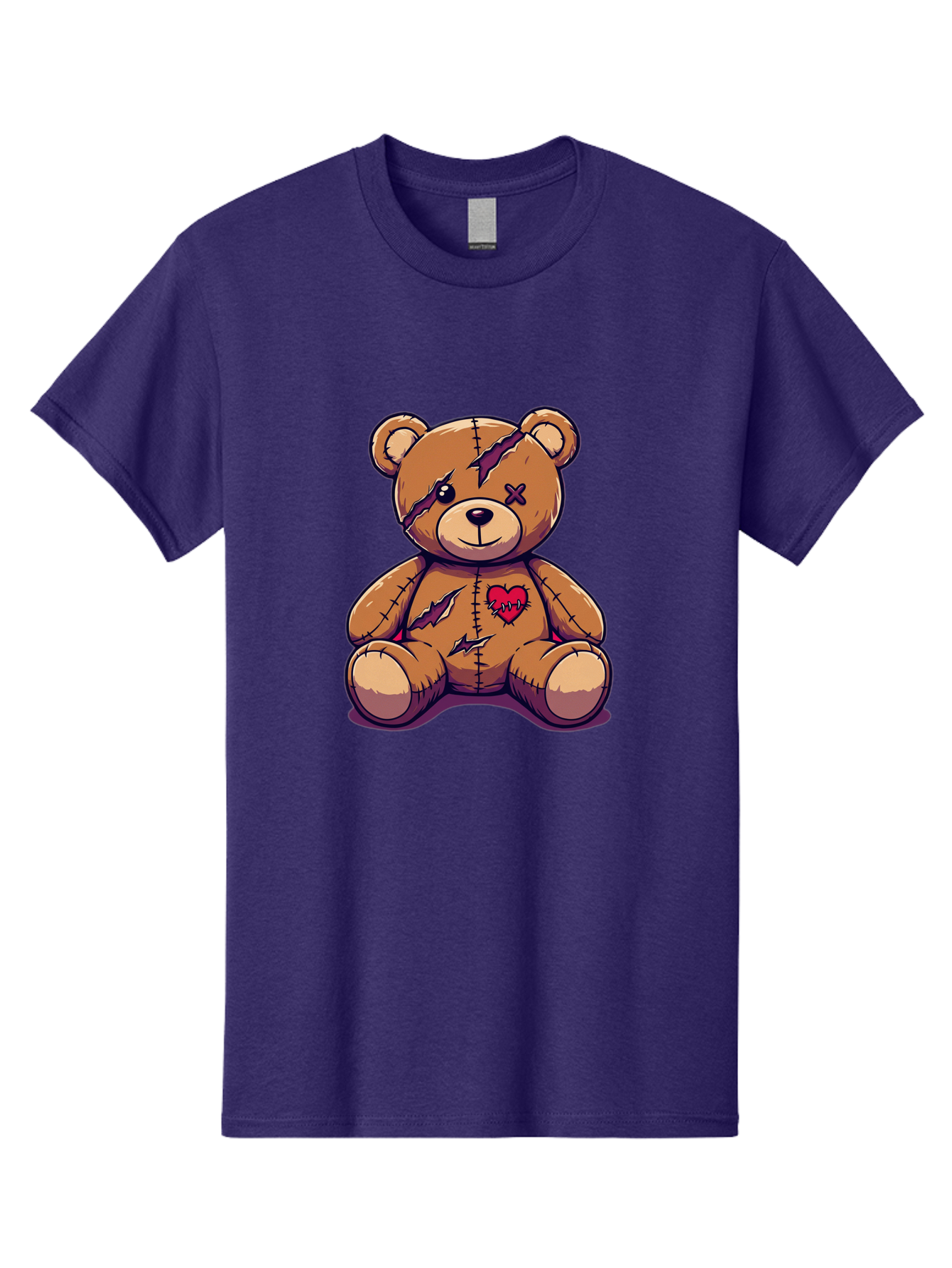 Torn-Teddy-Bear Men'S Graphic Tee, 100% Cotton, Comfortable Casual Summer Wear, Machine Washable, Vintage Camera, Old Camera, Antique Camera, Black Camera, Classic Photography, Photography Equipment, Nostalgic Device, Film Camera, Camera Art Bal497 14