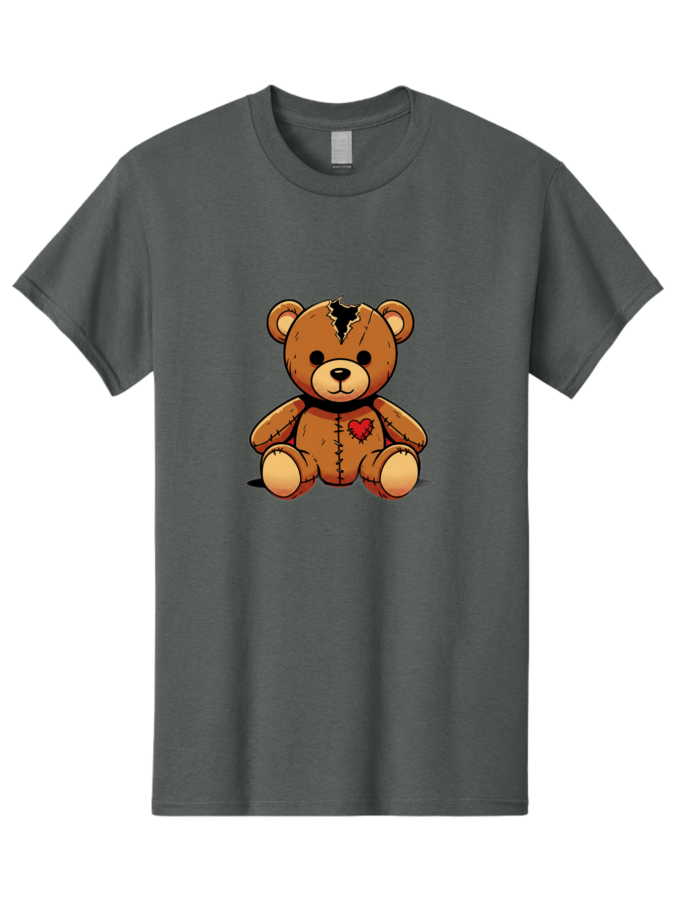 Torn-Teddy Men'S Graphic Tee, 100% Cotton, Comfortable Casual Summer Wear, Machine Washable, Vintage Camera, Old Camera, Antique Camera, Black Camera, Classic Photography, Photography Equipment, Nostalgic Device, Film Camera, Camera Art Bal498 3