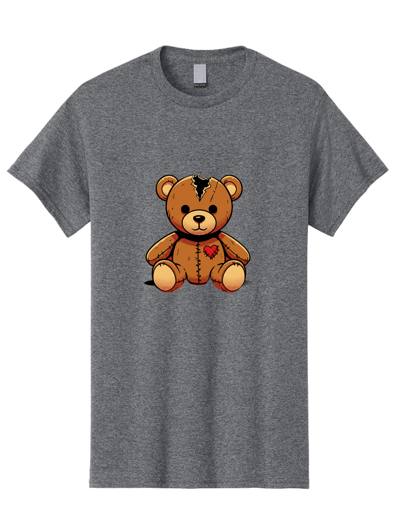 Torn-Teddy Men'S Graphic Tee, 100% Cotton, Comfortable Casual Summer Wear, Machine Washable, Vintage Camera, Old Camera, Antique Camera, Black Camera, Classic Photography, Photography Equipment, Nostalgic Device, Film Camera, Camera Art Bal498 13
