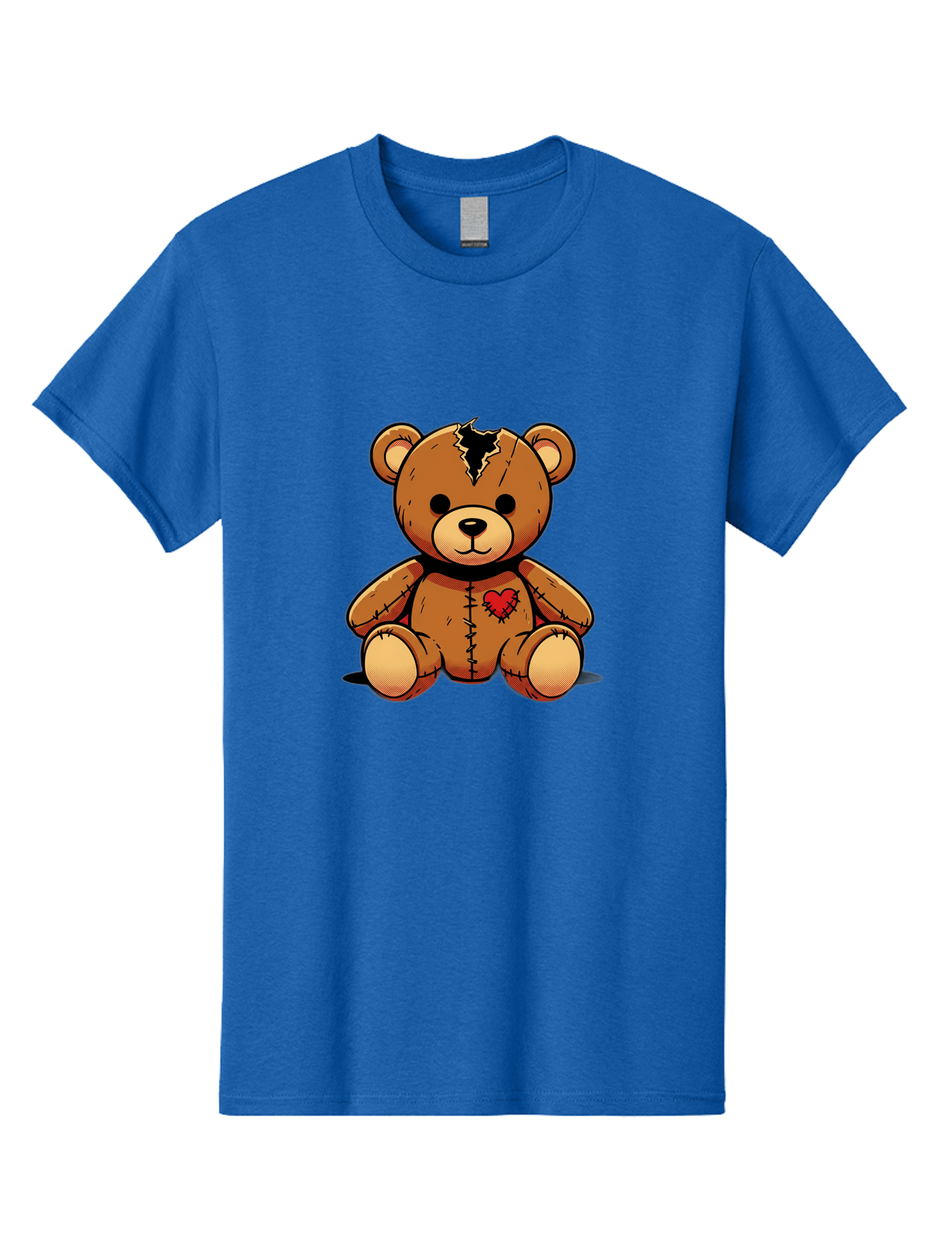 Torn-Teddy Men'S Graphic Tee, 100% Cotton, Comfortable Casual Summer Wear, Machine Washable, Vintage Camera, Old Camera, Antique Camera, Black Camera, Classic Photography, Photography Equipment, Nostalgic Device, Film Camera, Camera Art Bal498