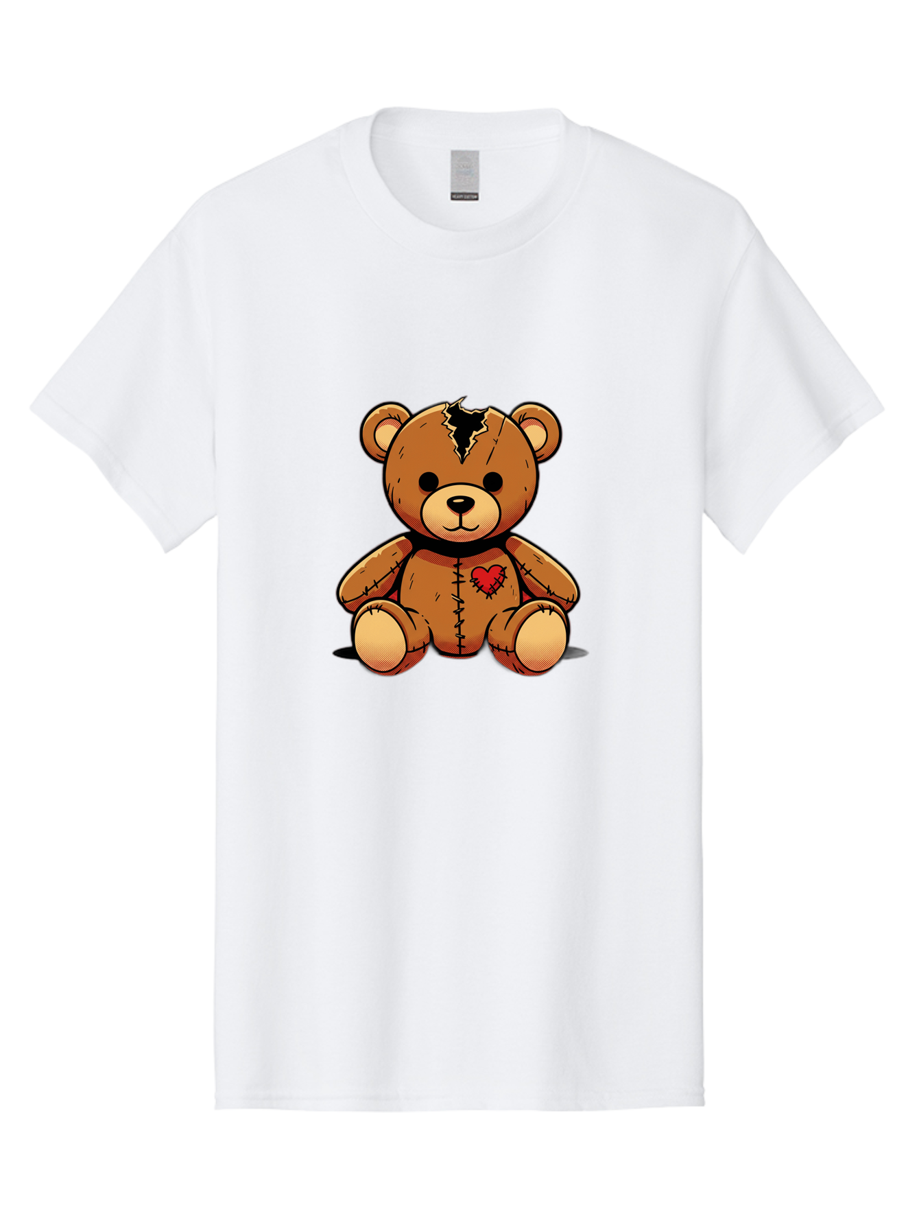 Torn-Teddy Men'S Graphic Tee, 100% Cotton, Comfortable Casual Summer Wear, Machine Washable, Vintage Camera, Old Camera, Antique Camera, Black Camera, Classic Photography, Photography Equipment, Nostalgic Device, Film Camera, Camera Art Bal498 11