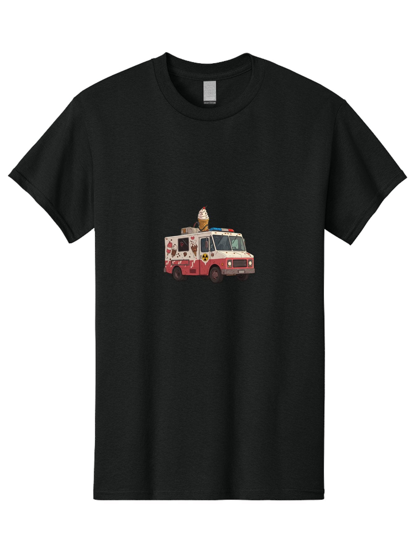 Toxic-Ice-Cream-Truck Men'S Graphic Tee, 100% Cotton, Comfortable Casual Summer Wear, Machine Washable, Vintage Camera, Old Camera, Antique Camera, Black Camera, Classic Photography, Photography Equipment, Nostalgic Device, Film Camera, Bal499 15