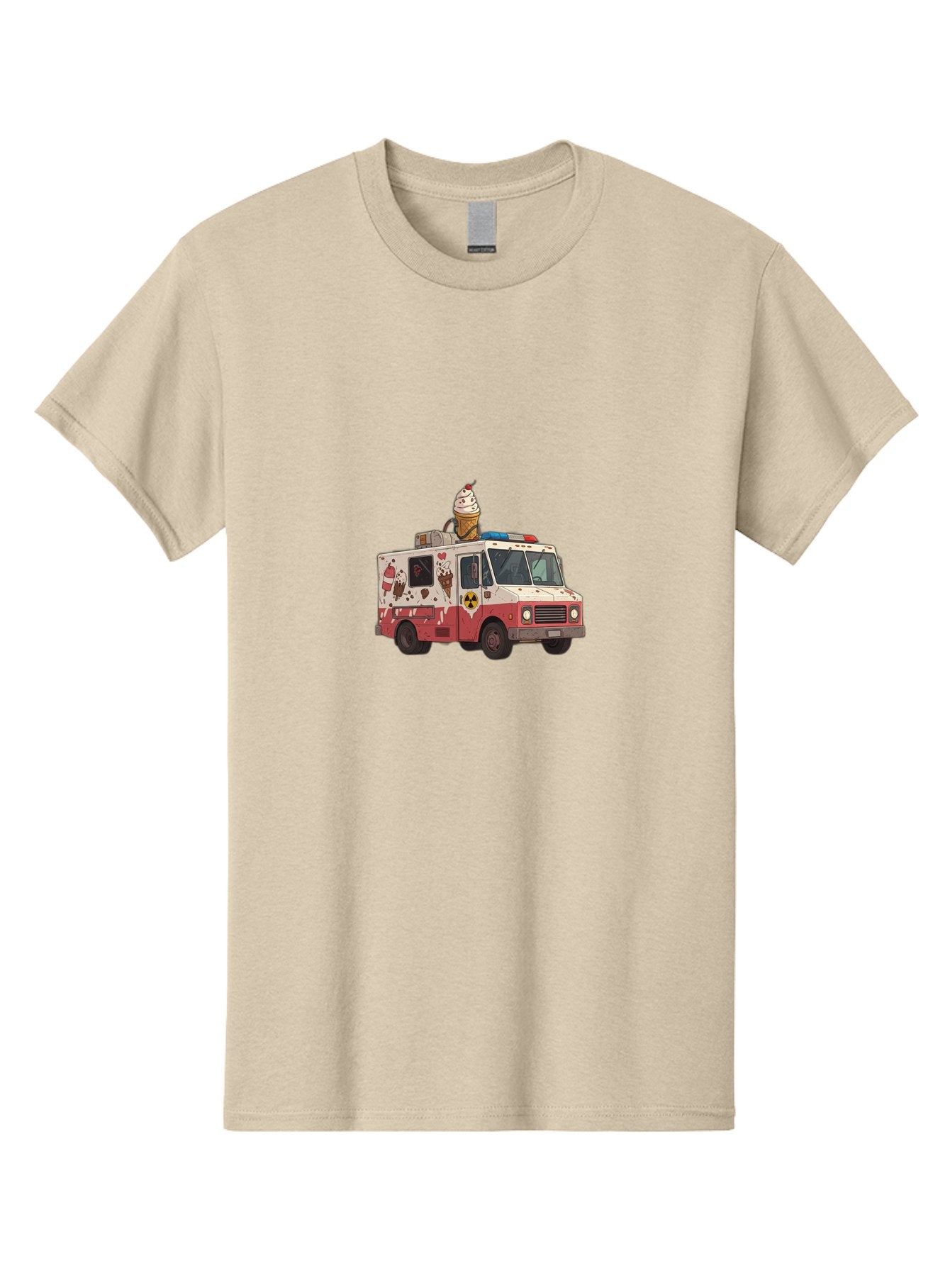 Toxic-Ice-Cream-Truck Men'S Graphic Tee, 100% Cotton, Comfortable Casual Summer Wear, Machine Washable, Vintage Camera, Old Camera, Antique Camera, Black Camera, Classic Photography, Photography Equipment, Nostalgic Device, Film Camera, Bal499 3