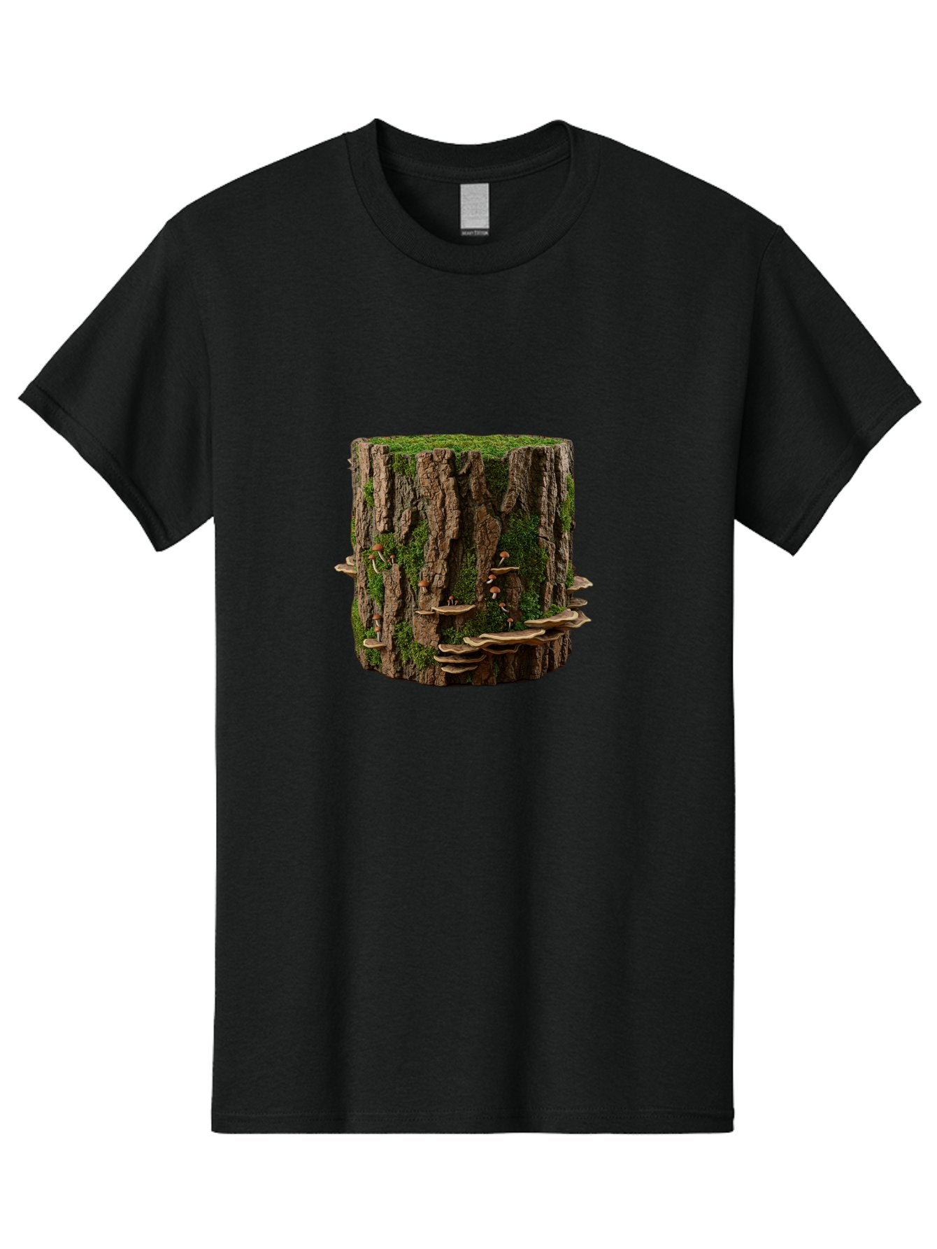 Tree-Stump-1 Men'S Graphic Tee, 100% Cotton, Comfortable Casual Summer Wear, Machine Washable, Vintage Camera, Old Camera, Antique Camera, Black Camera, Classic Photography, Photography Equipment, Nostalgic Device, Film Camera, Camera Art Bal500 6