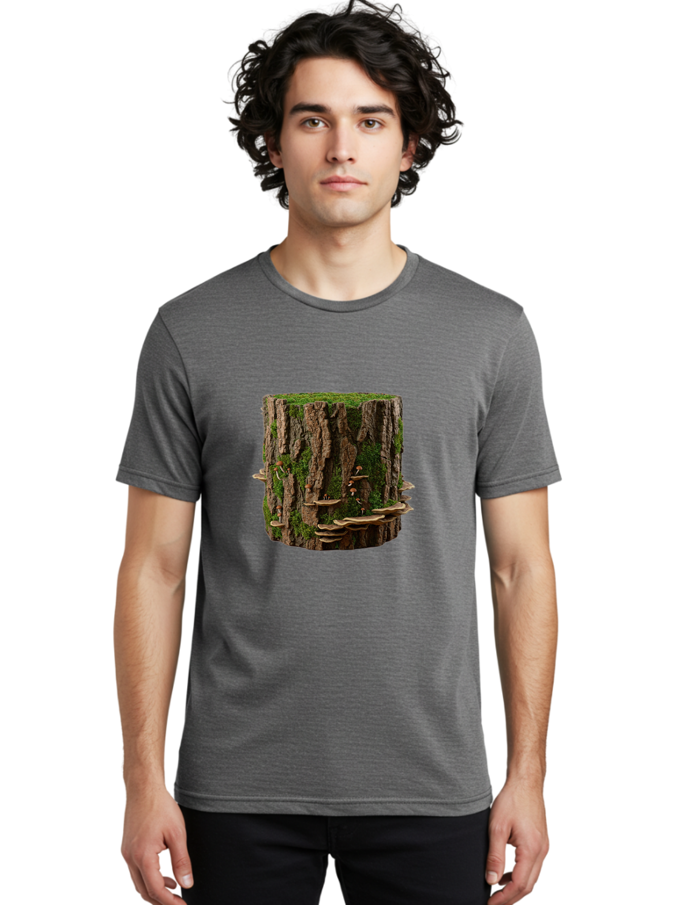 Tree-Stump-1 Men'S Graphic Tee, 100% Cotton, Comfortable Casual Summer Wear, Machine Washable, Vintage Camera, Old Camera, Antique Camera, Black Camera, Classic Photography, Photography Equipment, Nostalgic Device, Film Camera, Camera Art Bal500 29
