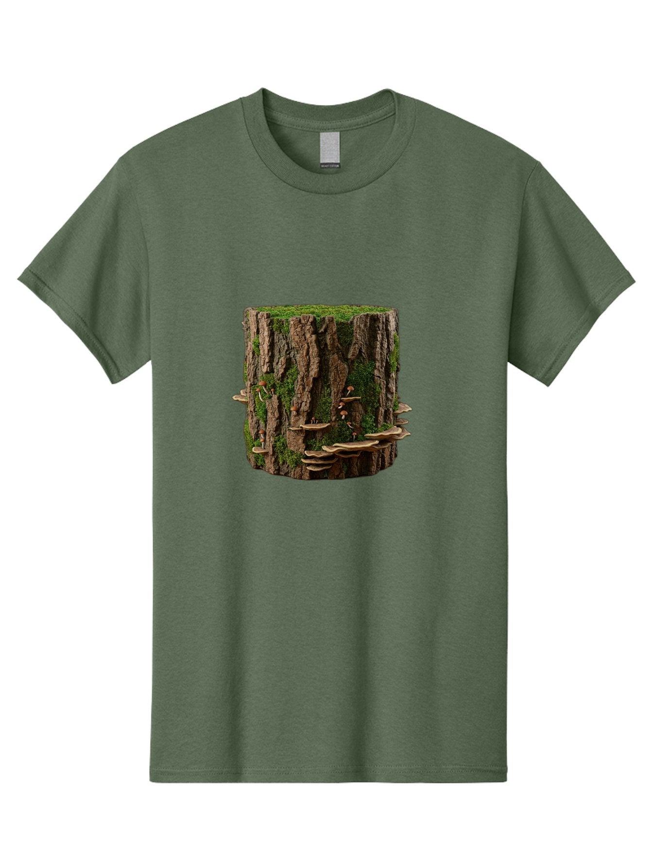 Tree-Stump-1 Men'S Graphic Tee, 100% Cotton, Comfortable Casual Summer Wear, Machine Washable, Vintage Camera, Old Camera, Antique Camera, Black Camera, Classic Photography, Photography Equipment, Nostalgic Device, Film Camera, Camera Art Bal500